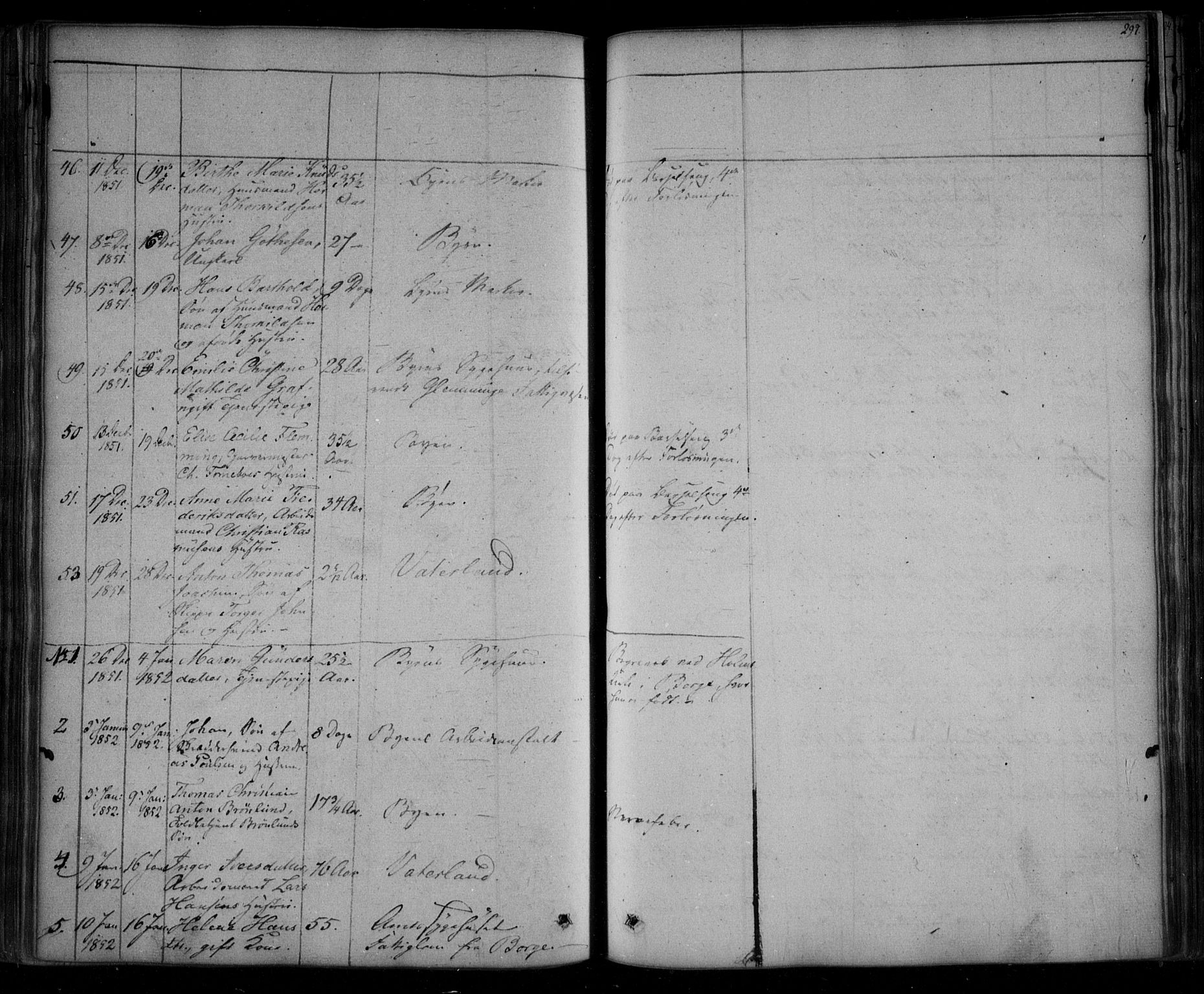 Fredrikstad prestekontor Kirkebøker, AV/SAO-A-11082/F/Fa/L0005: Parish register (official) no. 5, 1835-1856, p. 297