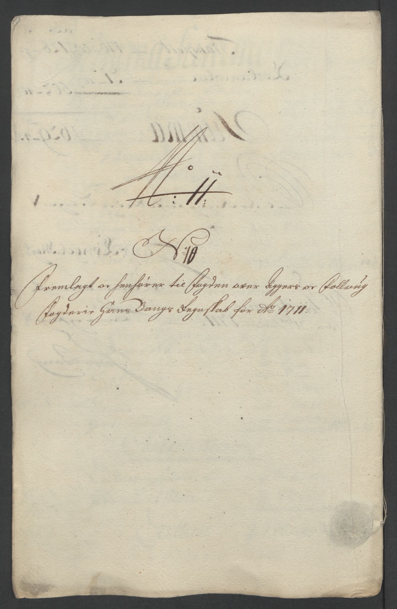 Rentekammeret inntil 1814, Reviderte regnskaper, Fogderegnskap, AV/RA-EA-4092/R10/L0448: Fogderegnskap Aker og Follo, 1710-1711, p. 310