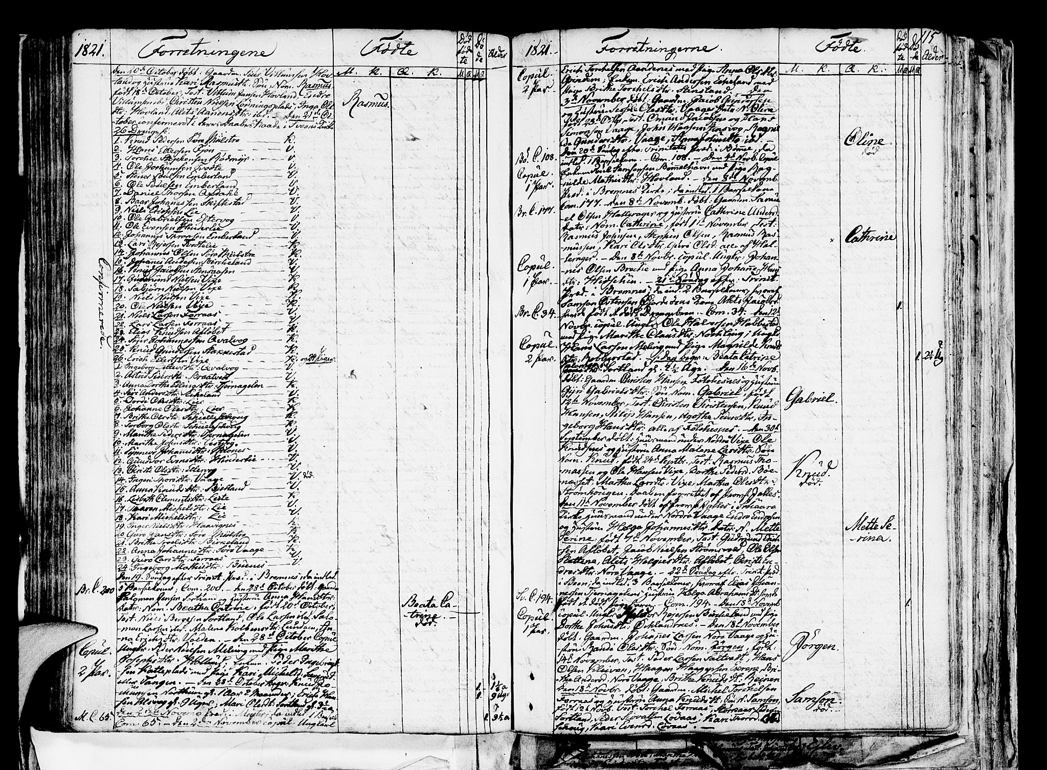 Finnås sokneprestembete, SAB/A-99925/H/Ha/Haa/Haaa/L0004: Parish register (official) no. A 4, 1804-1830, p. 115