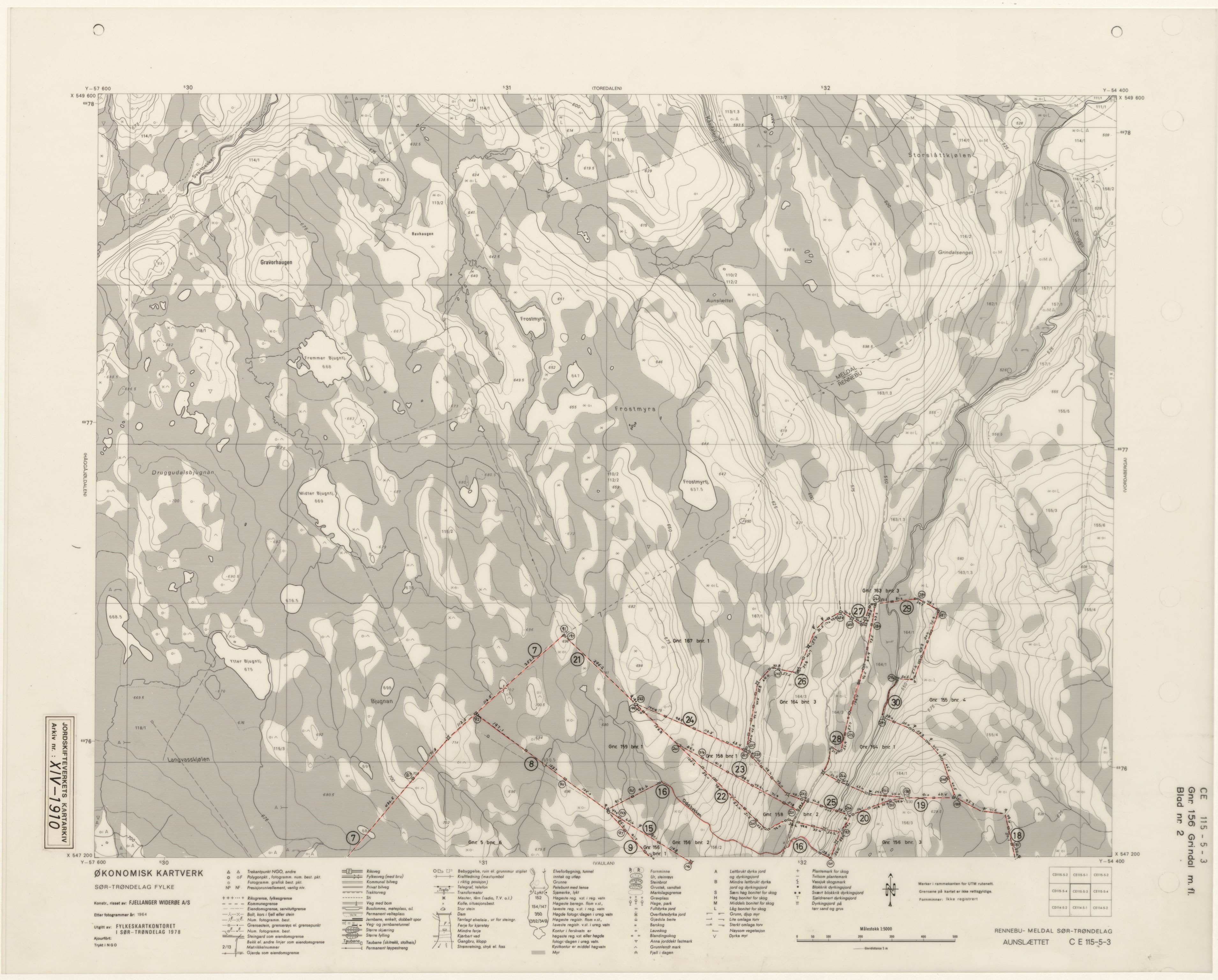 Jordskifteverkets kartarkiv, RA/S-3929/T, 1859-1988, p. 2990
