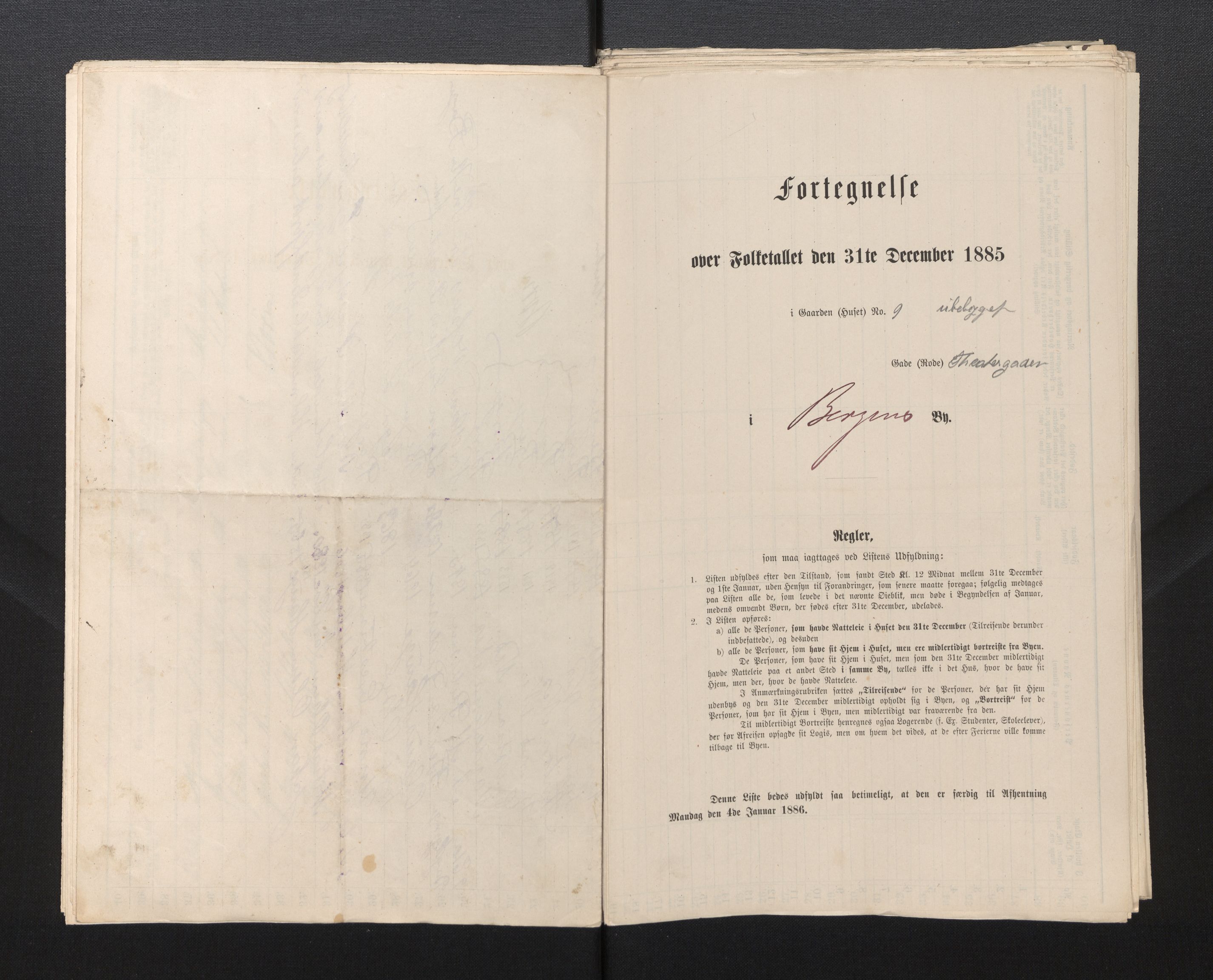 SAB, 1885 census for 1301 Bergen, 1885, p. 7186