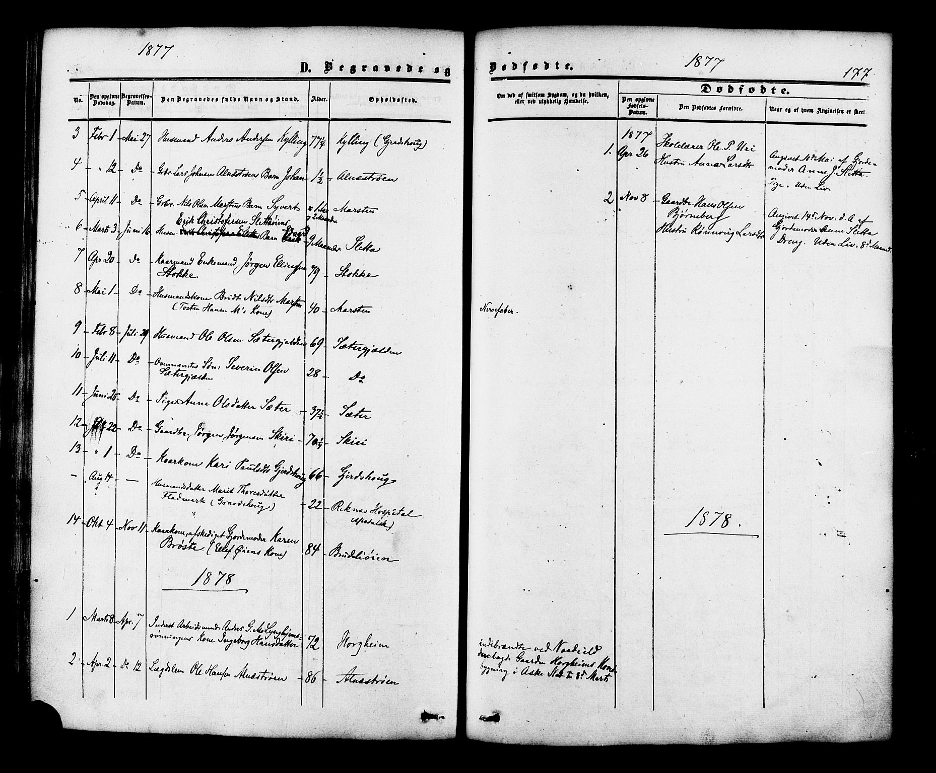 Ministerialprotokoller, klokkerbøker og fødselsregistre - Møre og Romsdal, AV/SAT-A-1454/546/L0594: Parish register (official) no. 546A02, 1854-1882, p. 177