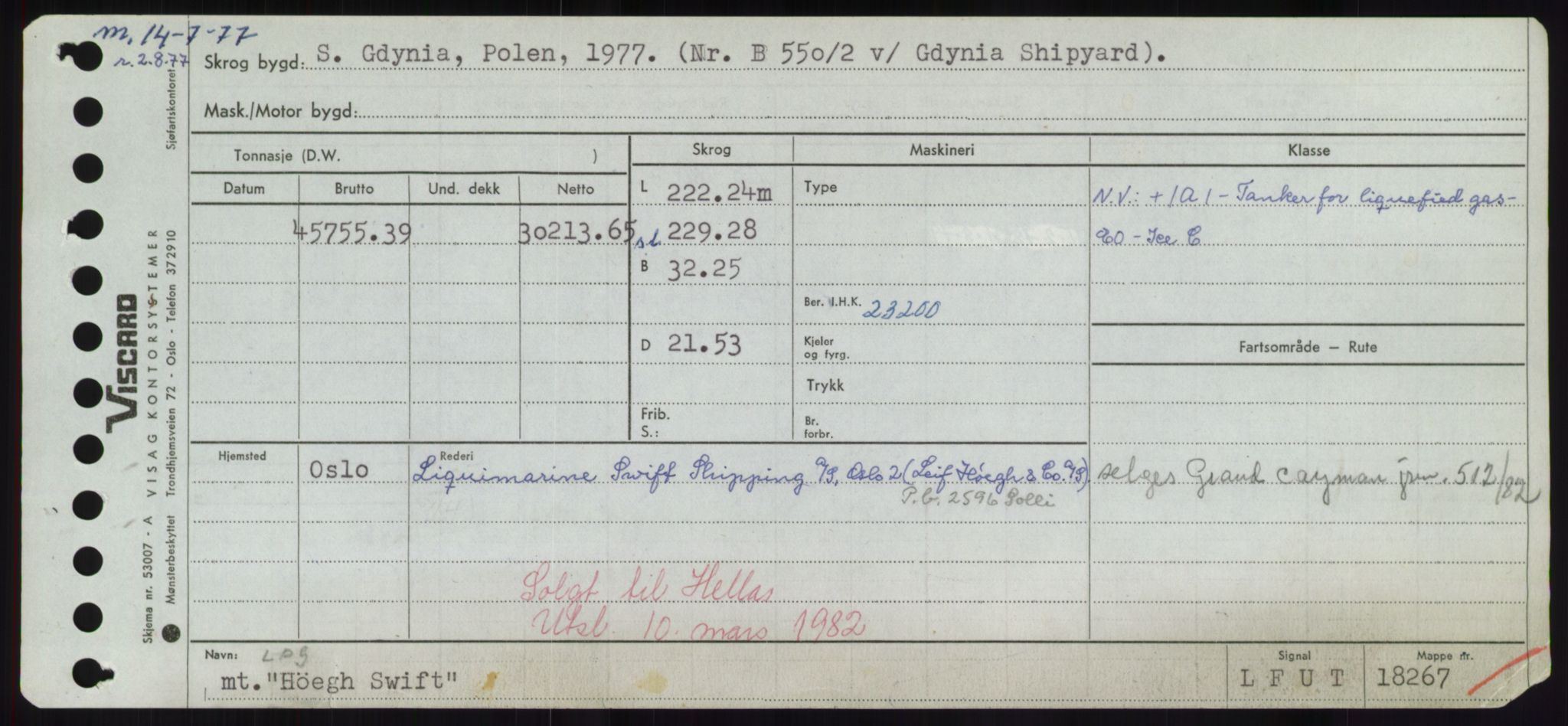Sjøfartsdirektoratet med forløpere, Skipsmålingen, AV/RA-S-1627/H/Hd/L0017: Fartøy, Holi-Hå, p. 465