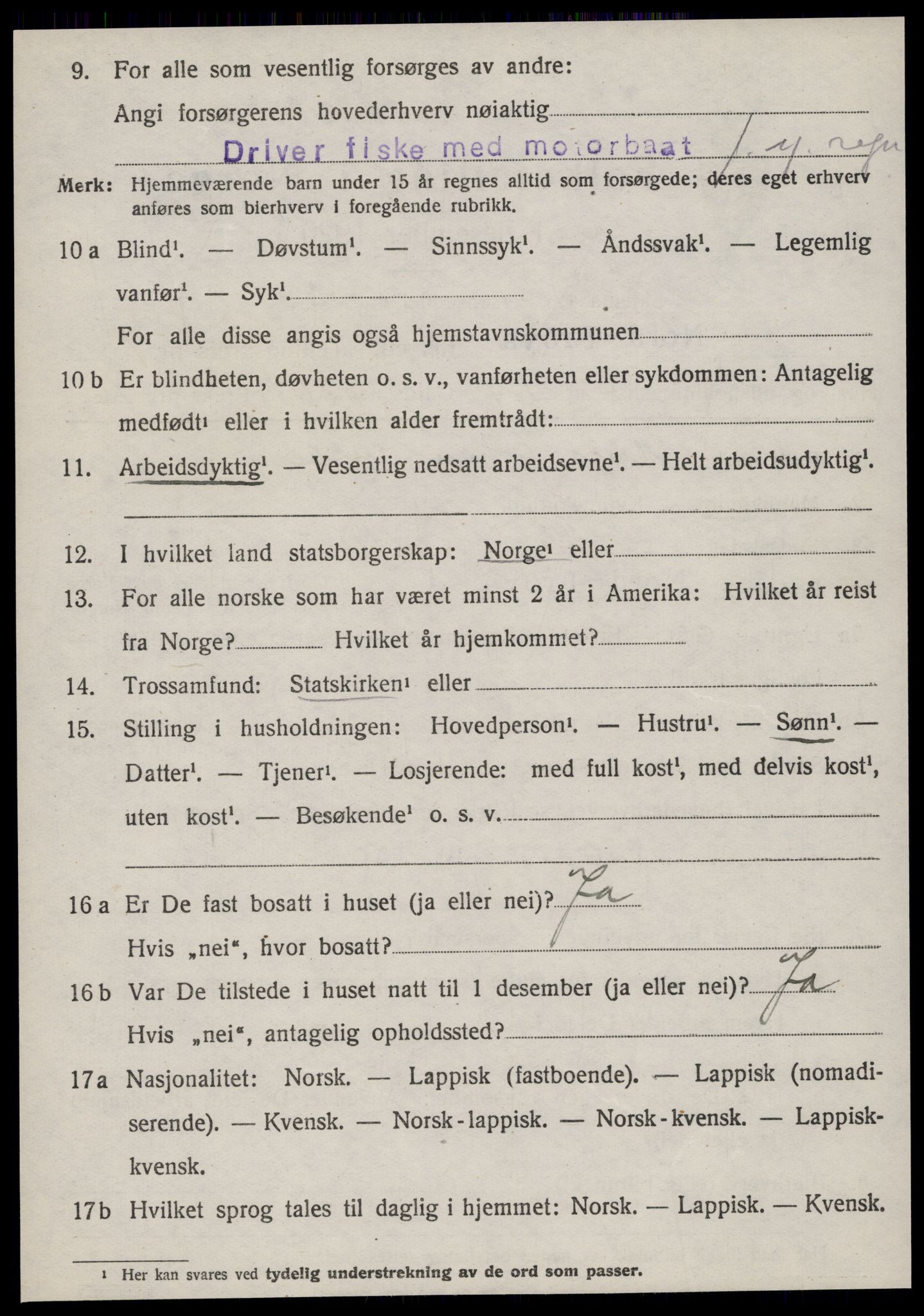 SAT, 1920 census for Nord-Frøya, 1920, p. 2802