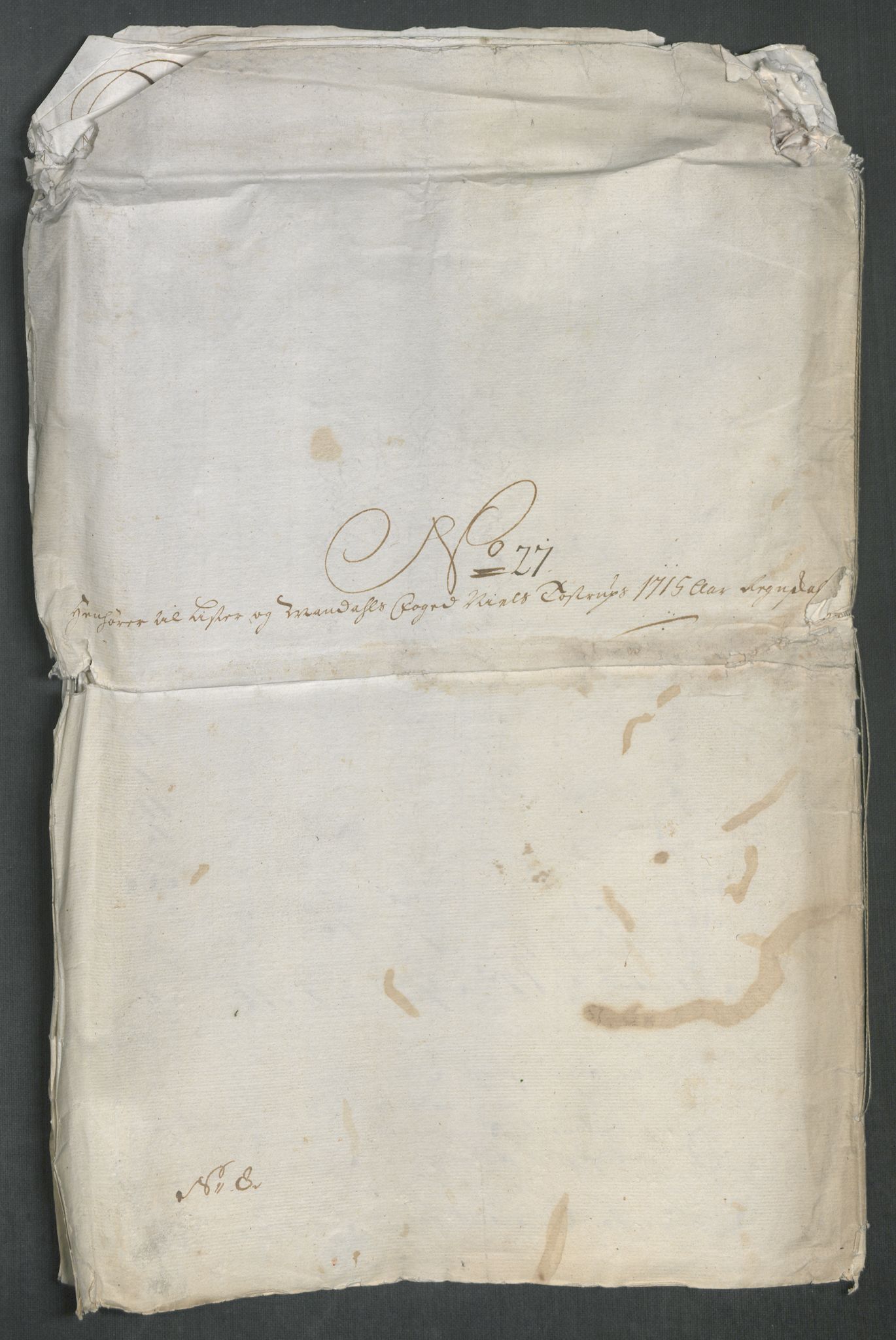 Rentekammeret inntil 1814, Reviderte regnskaper, Fogderegnskap, RA/EA-4092/R43/L2559: Fogderegnskap Lista og Mandal, 1715, p. 292