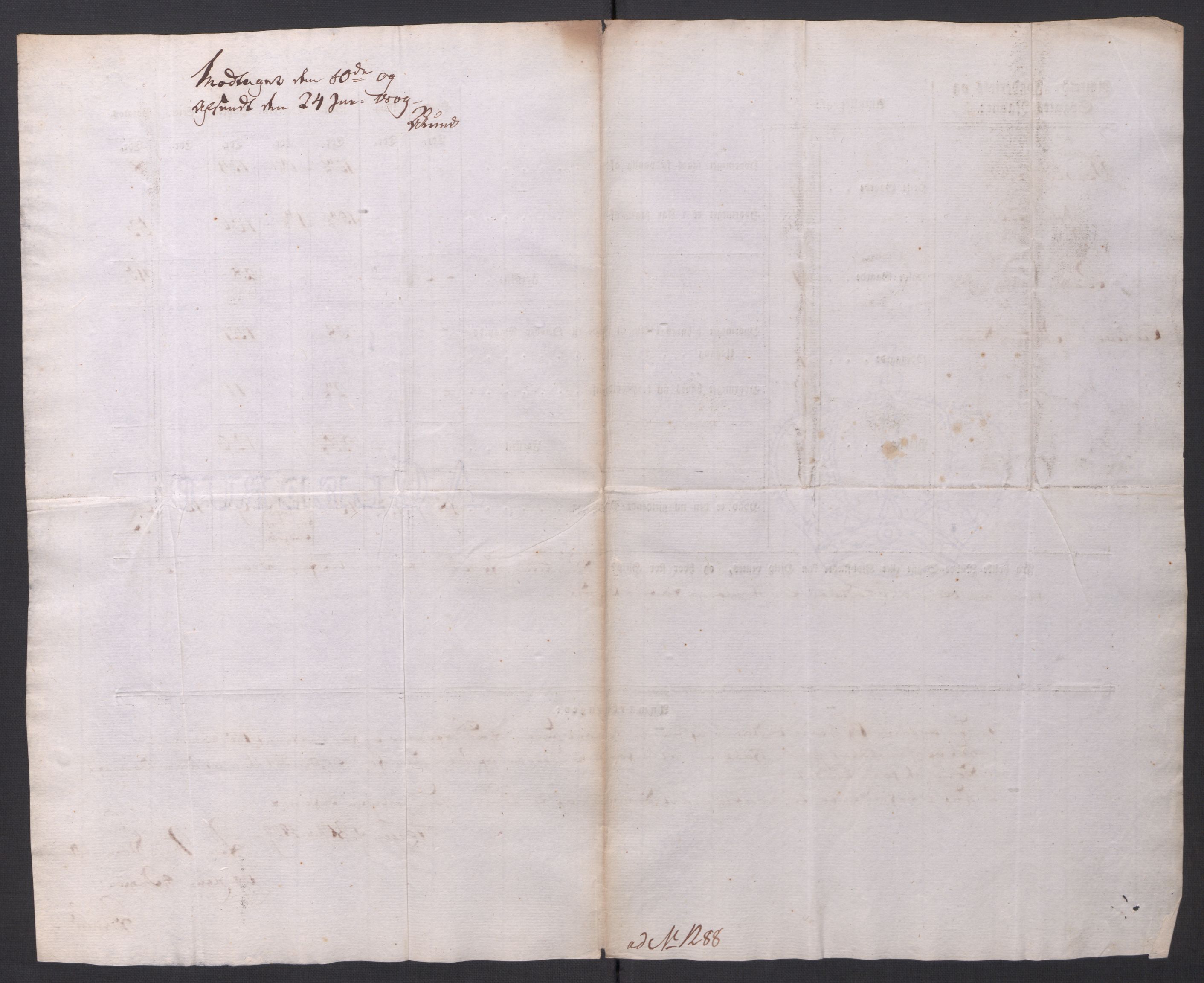 Regjeringskommisjonen 1807-1810, 1. kontor/byrå, AV/RA-EA-2871/Dd/L0014: Kornavl: De utfyldte skjemaer fra sognekommisjonene i Kristiania og Kristiansand stift, 1809, p. 184