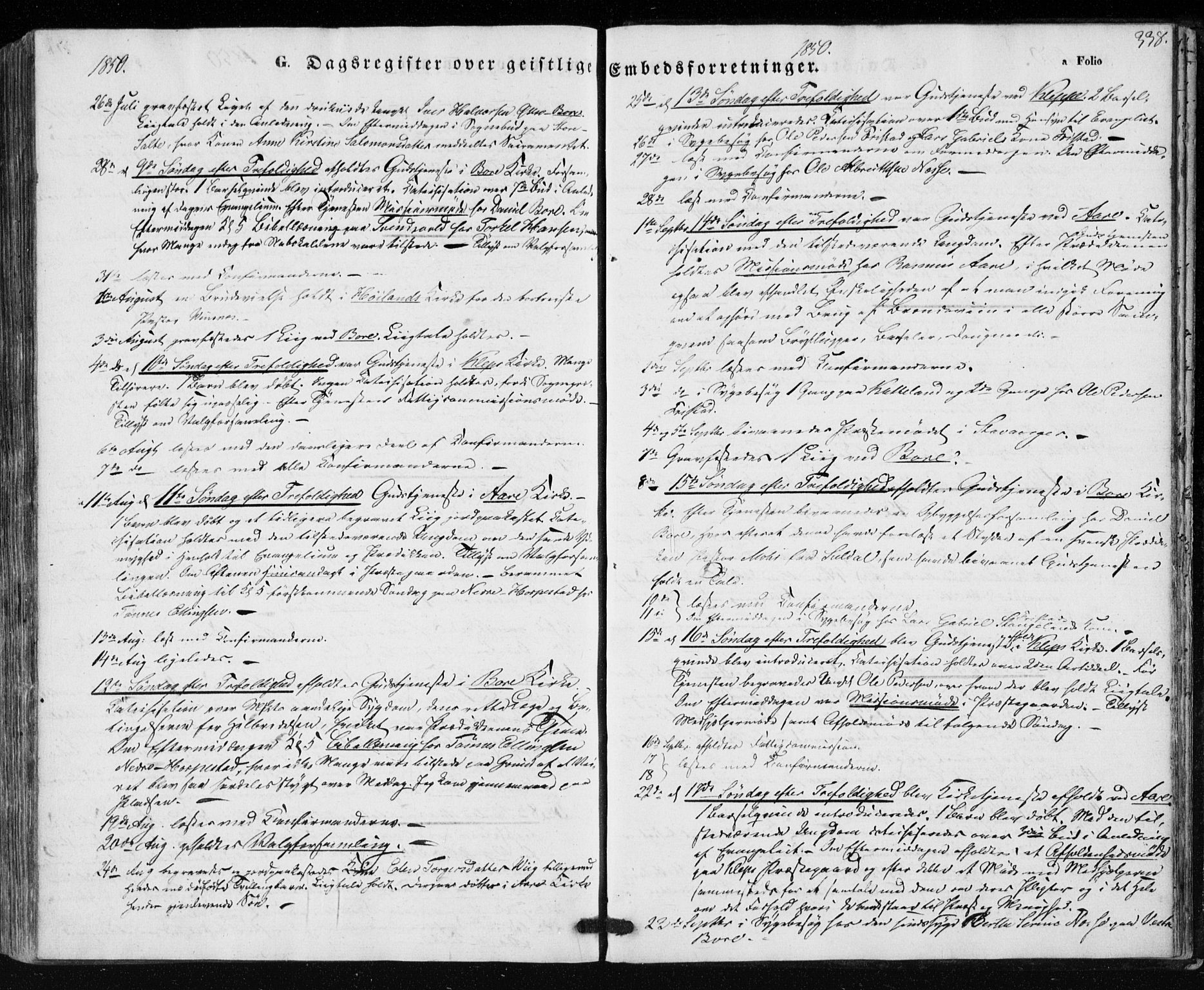 Klepp sokneprestkontor, AV/SAST-A-101803/001/3/30BA/L0004: Parish register (official) no. A 4, 1842-1852, p. 338