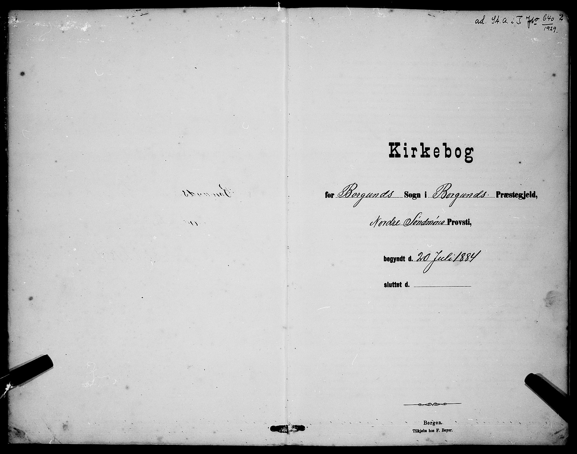 Ministerialprotokoller, klokkerbøker og fødselsregistre - Møre og Romsdal, SAT/A-1454/528/L0430: Parish register (copy) no. 528C11, 1884-1899, p. 2