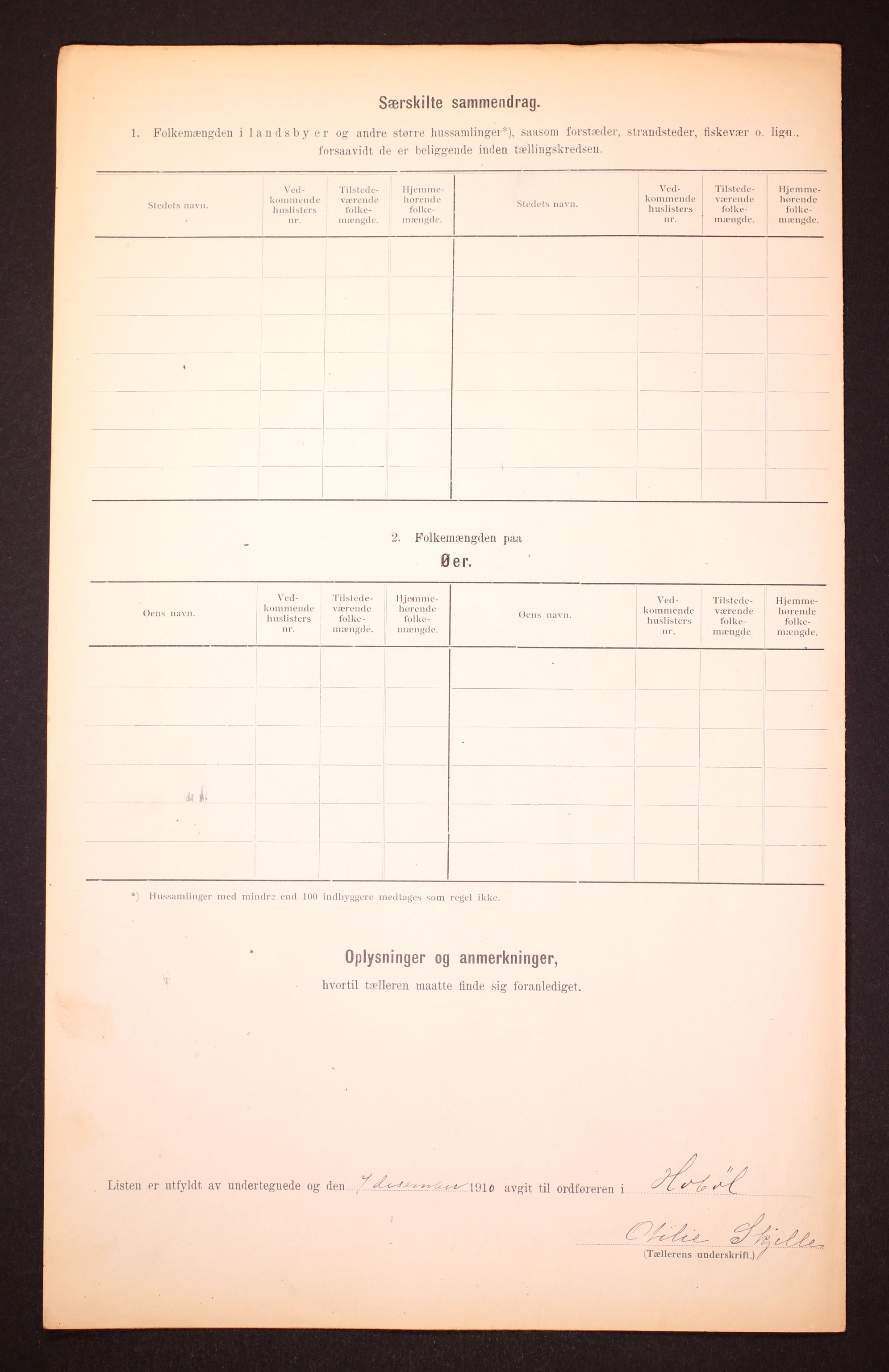 RA, 1910 census for Hobøl, 1910, p. 15