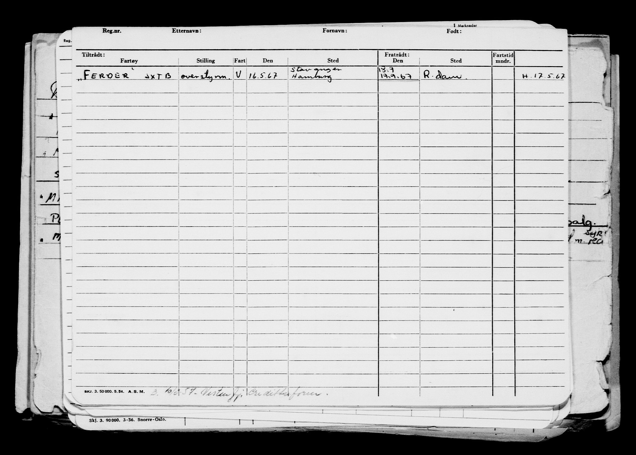 Direktoratet for sjømenn, AV/RA-S-3545/G/Gb/L0093: Hovedkort, 1910-1911, p. 394