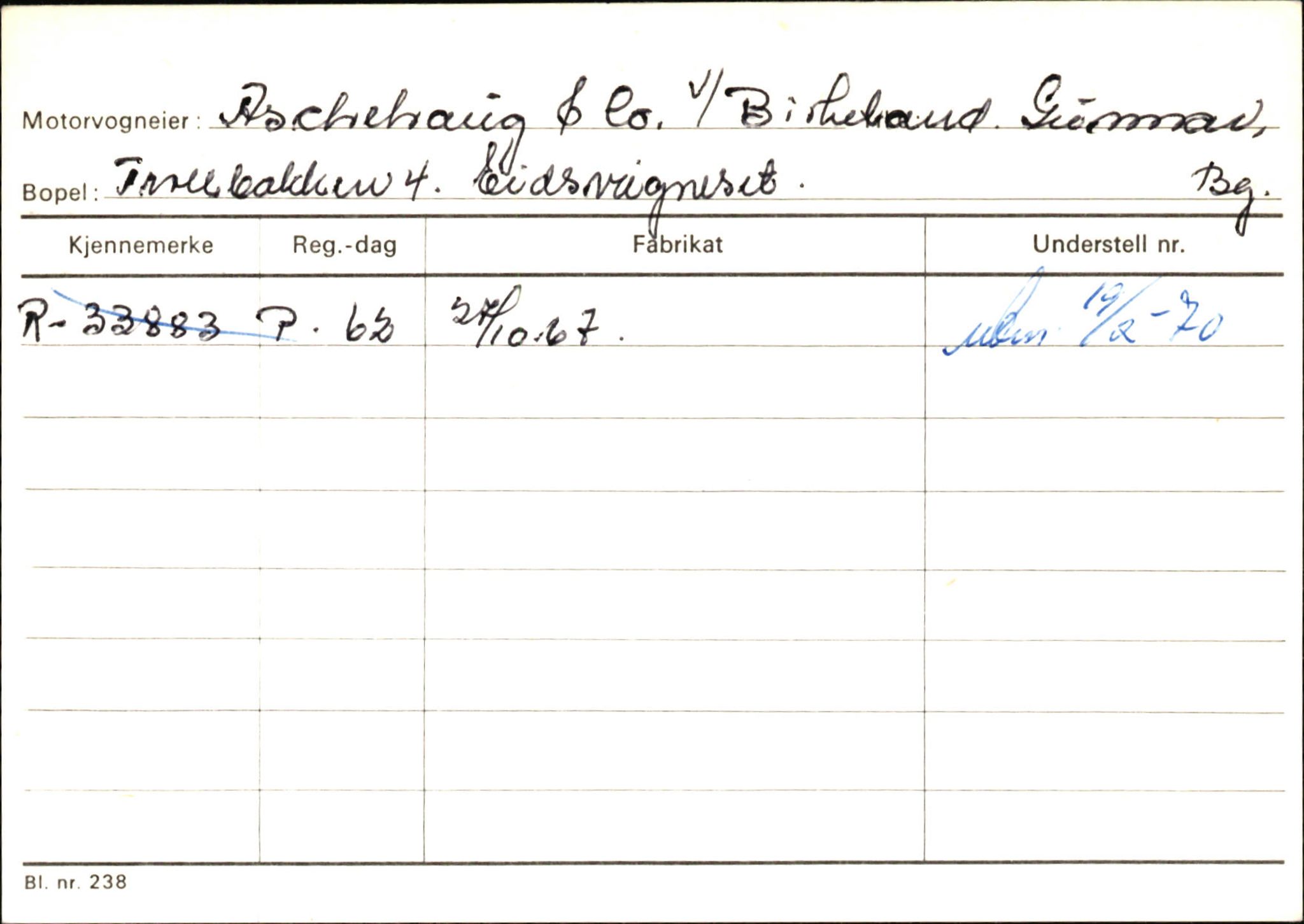 Statens vegvesen, Hordaland vegkontor, AV/SAB-A-5201/2/Ha/L0002: R-eierkort A, 1920-1971, p. 961