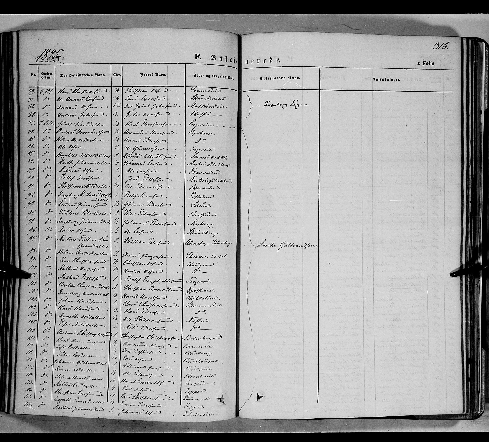 Biri prestekontor, AV/SAH-PREST-096/H/Ha/Haa/L0005: Parish register (official) no. 5, 1843-1854, p. 316