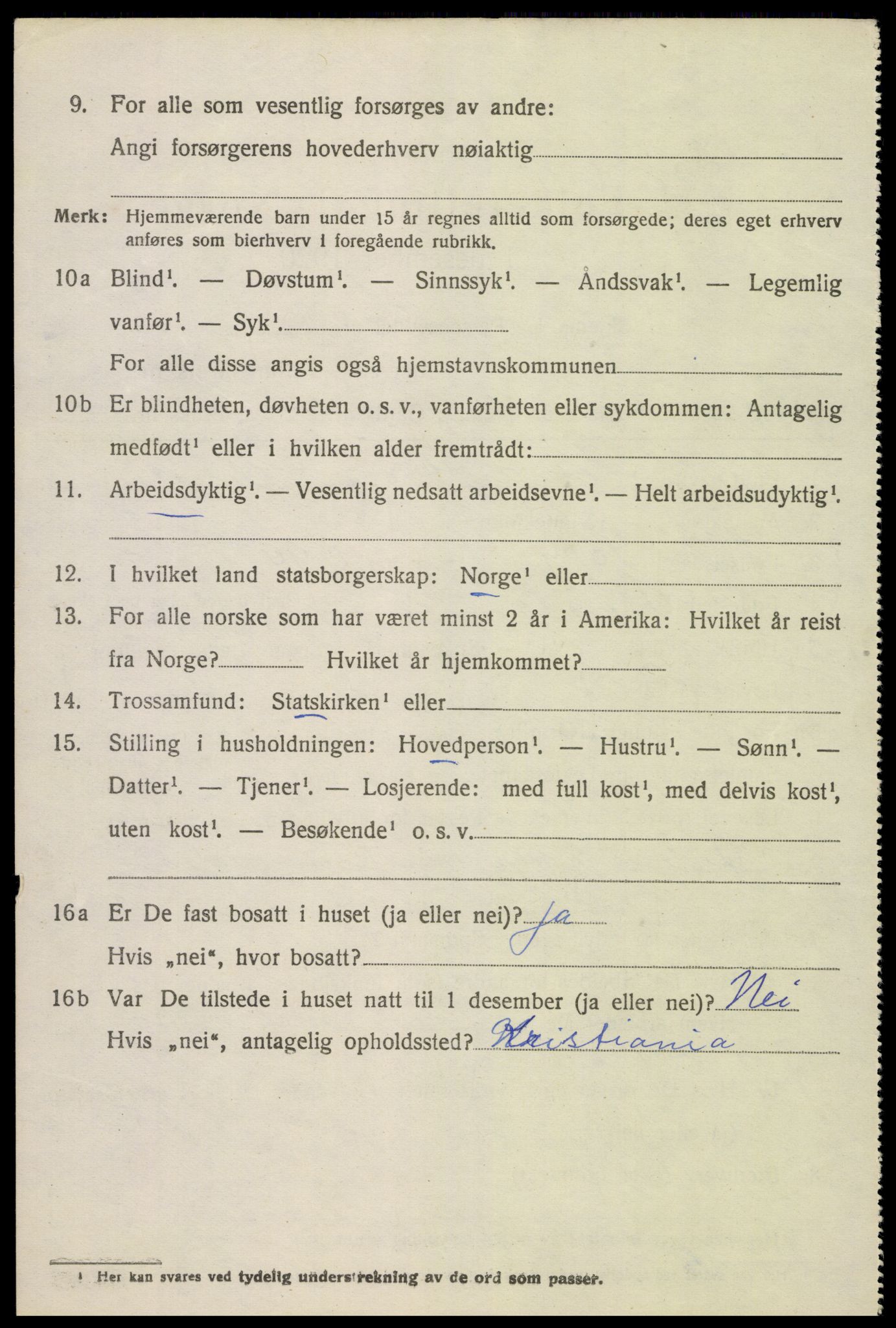 SAK, 1920 census for Flosta, 1920, p. 2863