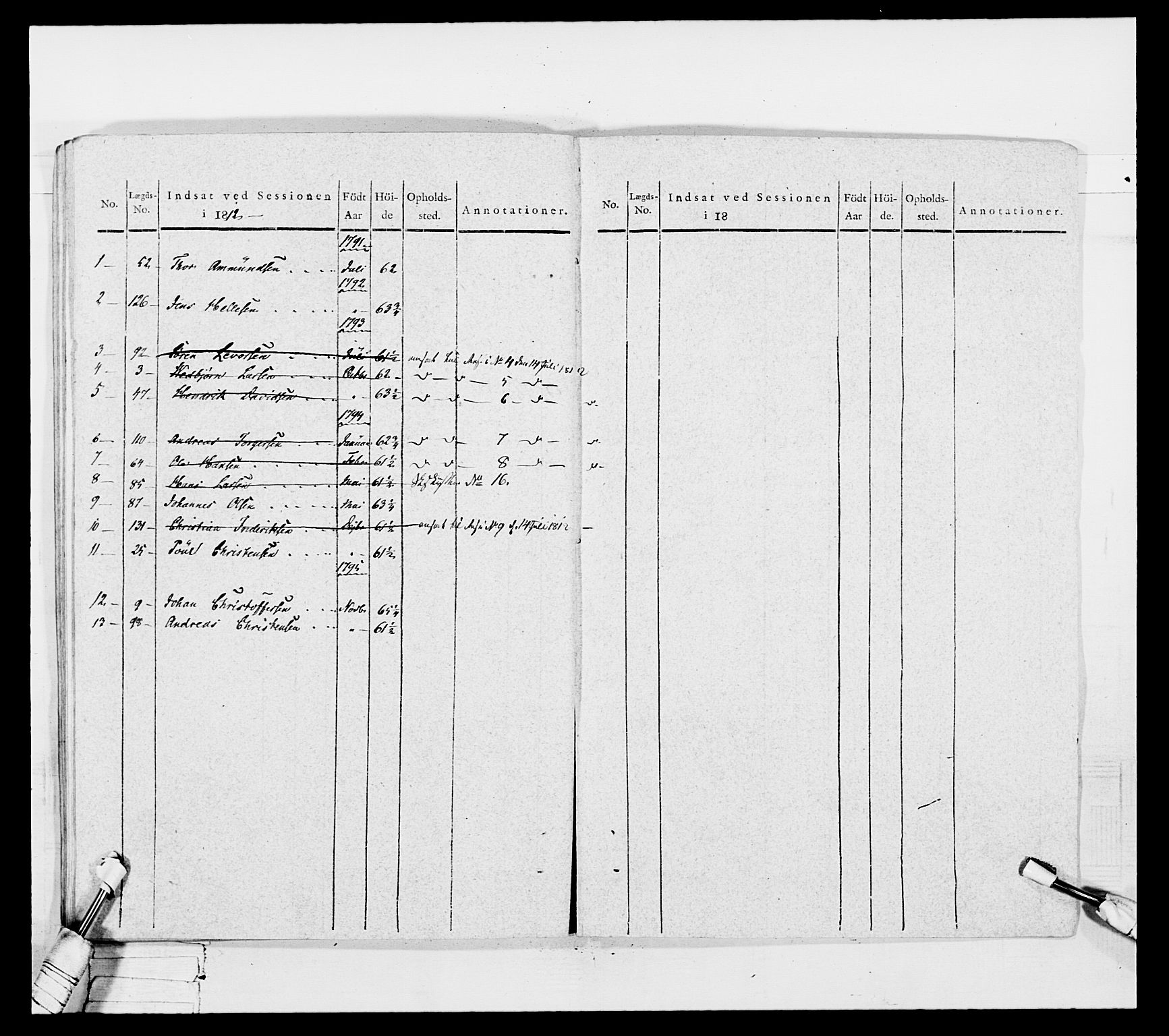 Generalitets- og kommissariatskollegiet, Det kongelige norske kommissariatskollegium, AV/RA-EA-5420/E/Eh/L0050: Akershusiske skarpskytterregiment, 1812, p. 210