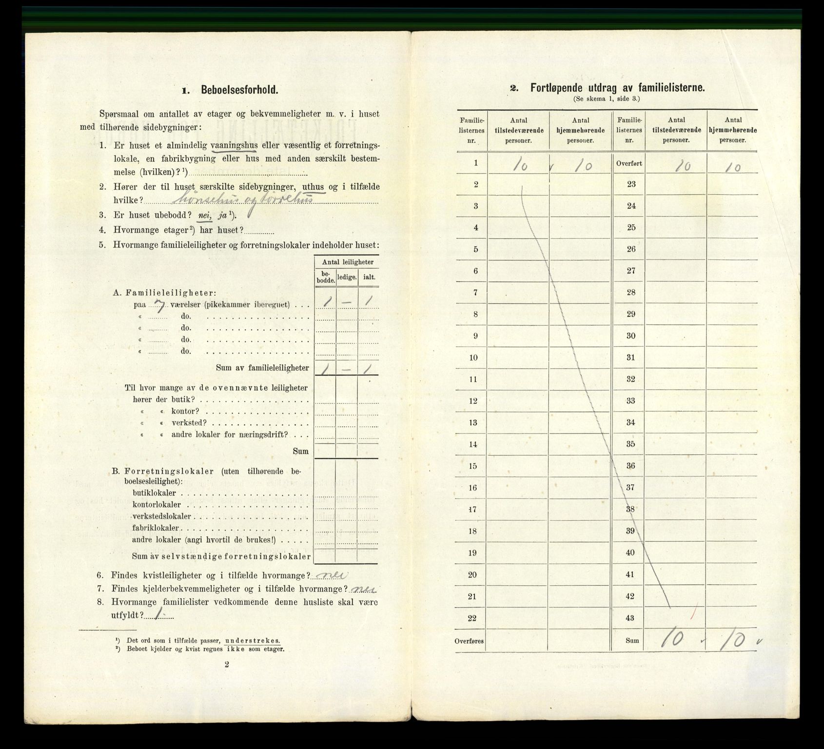 RA, 1910 census for Bergen, 1910, p. 26916