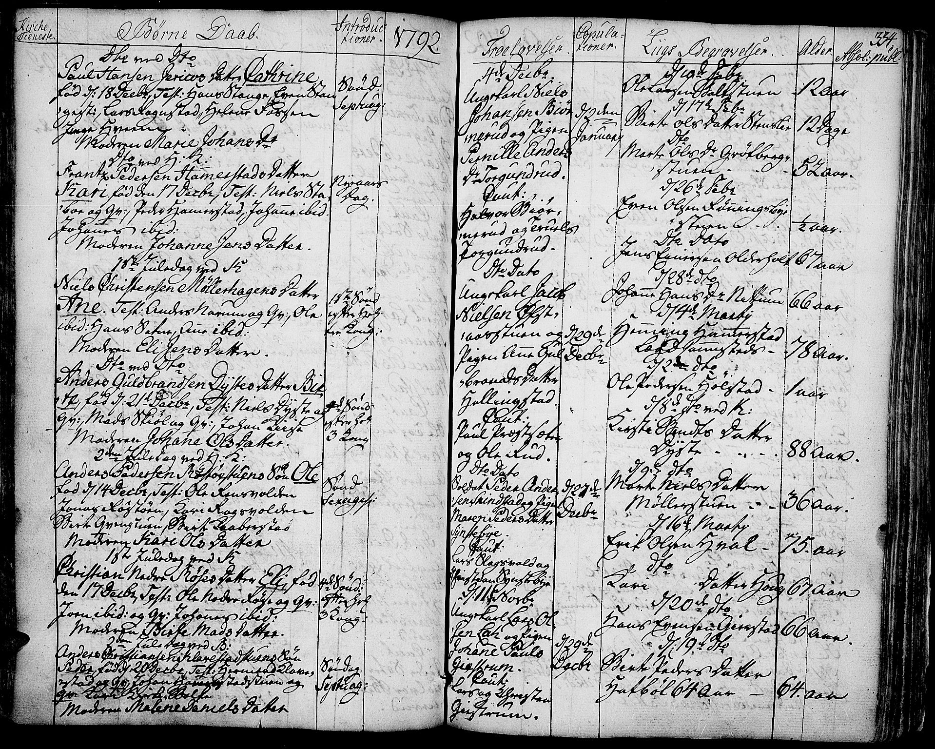 Toten prestekontor, AV/SAH-PREST-102/H/Ha/Haa/L0006: Parish register (official) no. 6, 1773-1793, p. 334