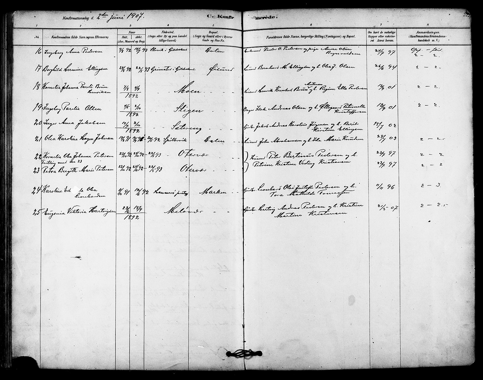 Ministerialprotokoller, klokkerbøker og fødselsregistre - Nordland, AV/SAT-A-1459/843/L0626: Parish register (official) no. 843A01, 1878-1907, p. 212