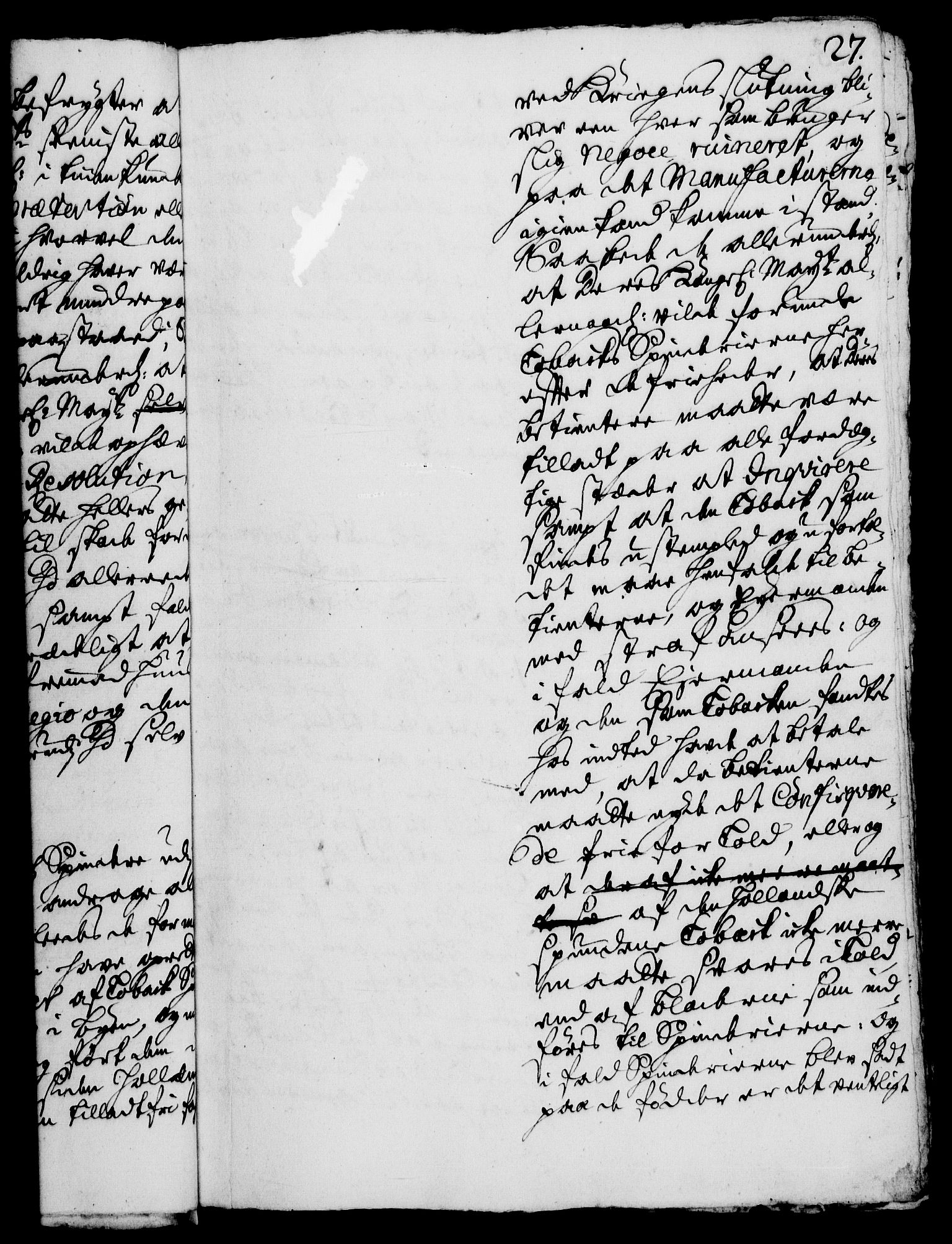 Rentekammeret, Kammerkanselliet, AV/RA-EA-3111/G/Gh/Gha/L0005: Norsk ekstraktmemorialprotokoll (merket RK 53.50), 1721-1723, p. 27