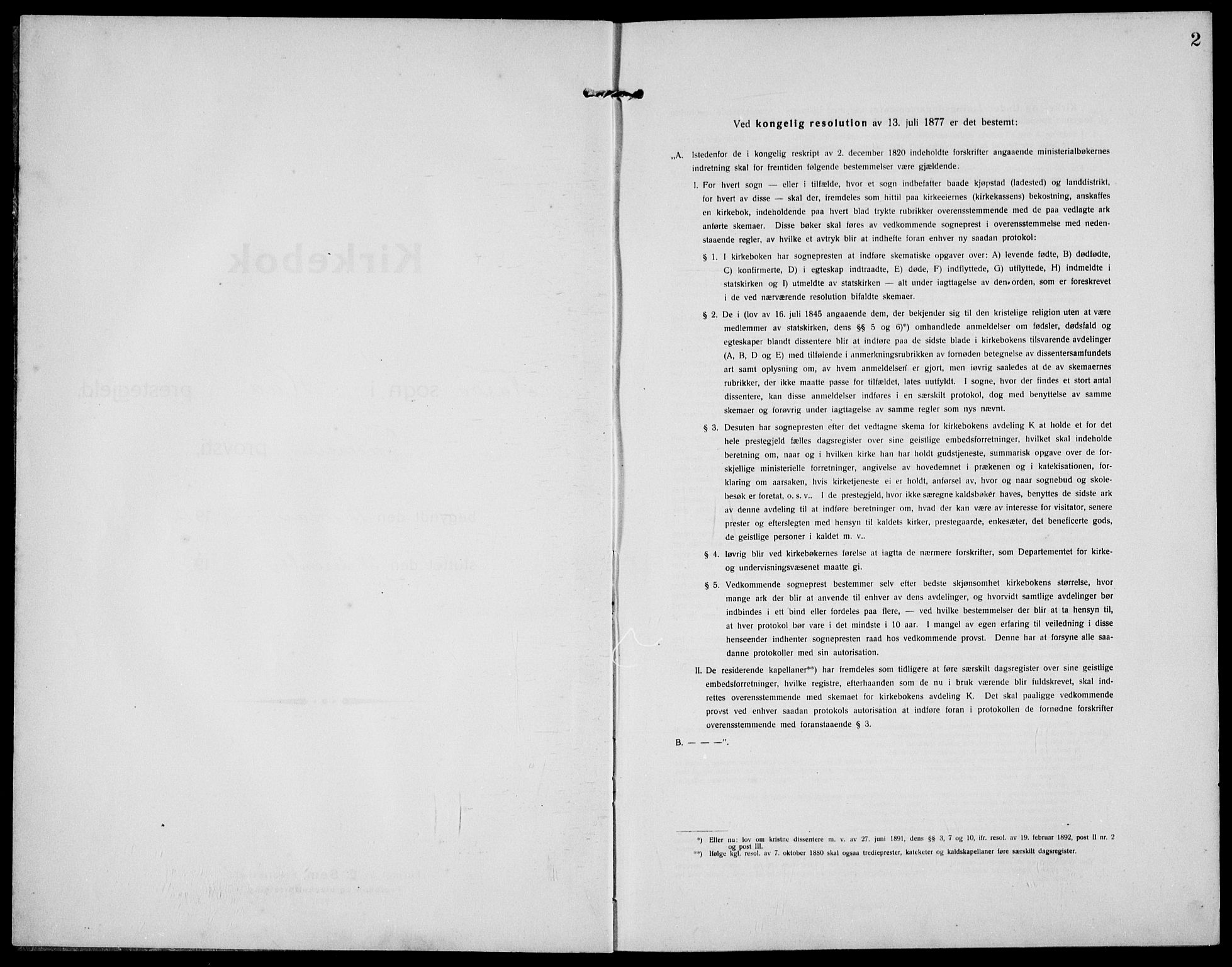 Hå sokneprestkontor, AV/SAST-A-101801/001/30BB/L0007: Parish register (copy) no. B 7, 1912-1939, p. 2