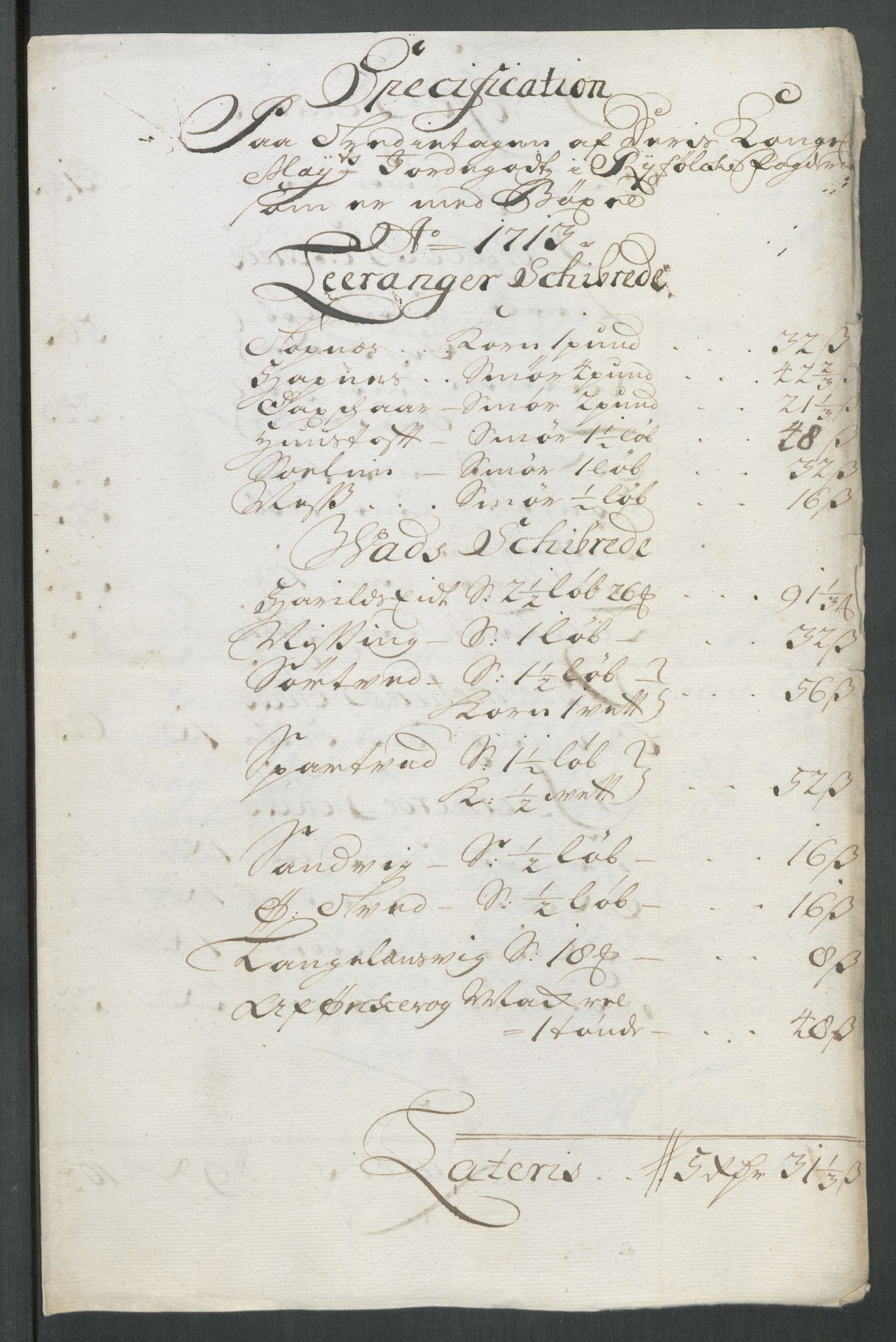 Rentekammeret inntil 1814, Reviderte regnskaper, Fogderegnskap, RA/EA-4092/R47/L2866: Fogderegnskap Ryfylke, 1713, p. 204