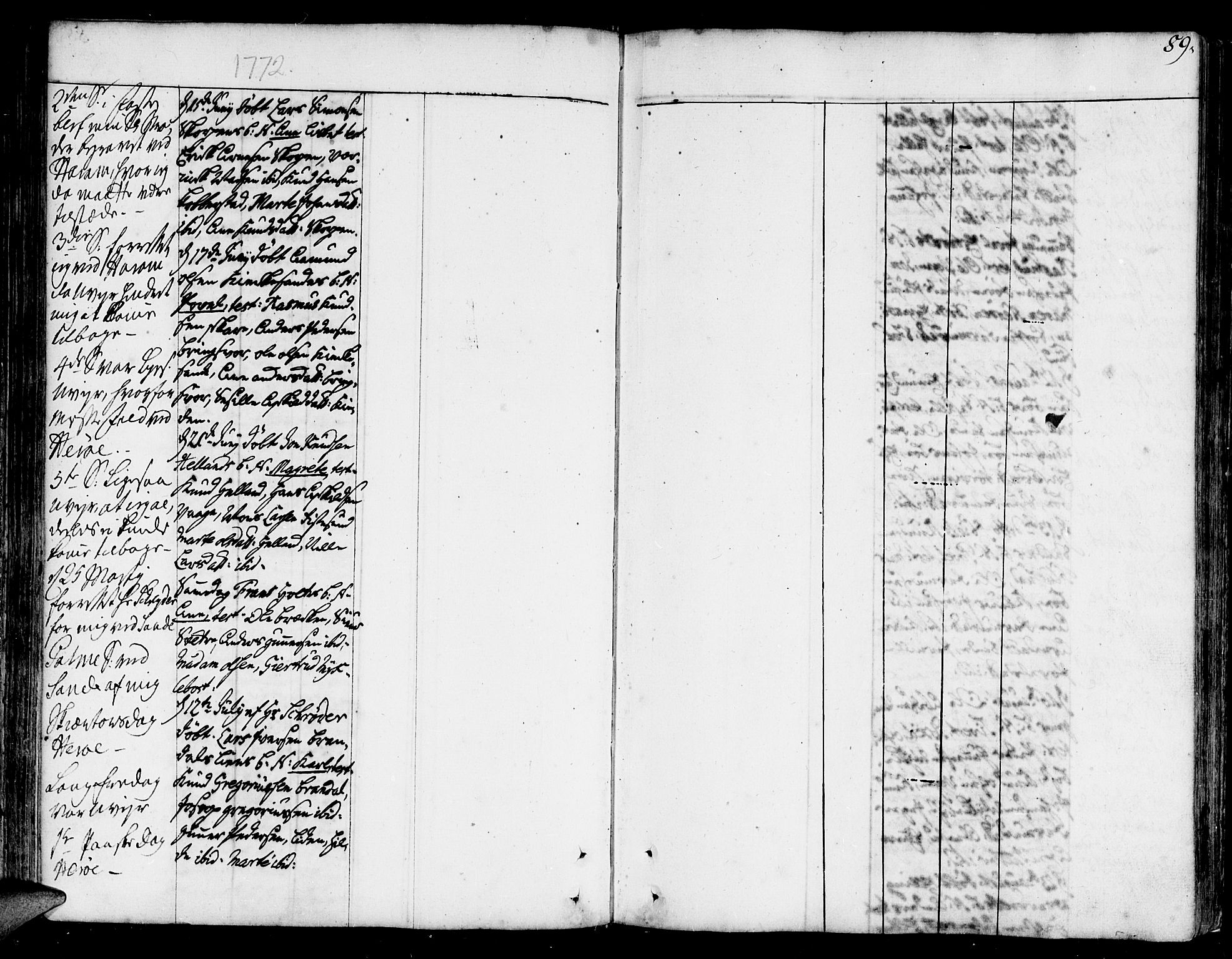 Ministerialprotokoller, klokkerbøker og fødselsregistre - Møre og Romsdal, AV/SAT-A-1454/507/L0067: Parish register (official) no. 507A02, 1767-1788, p. 89