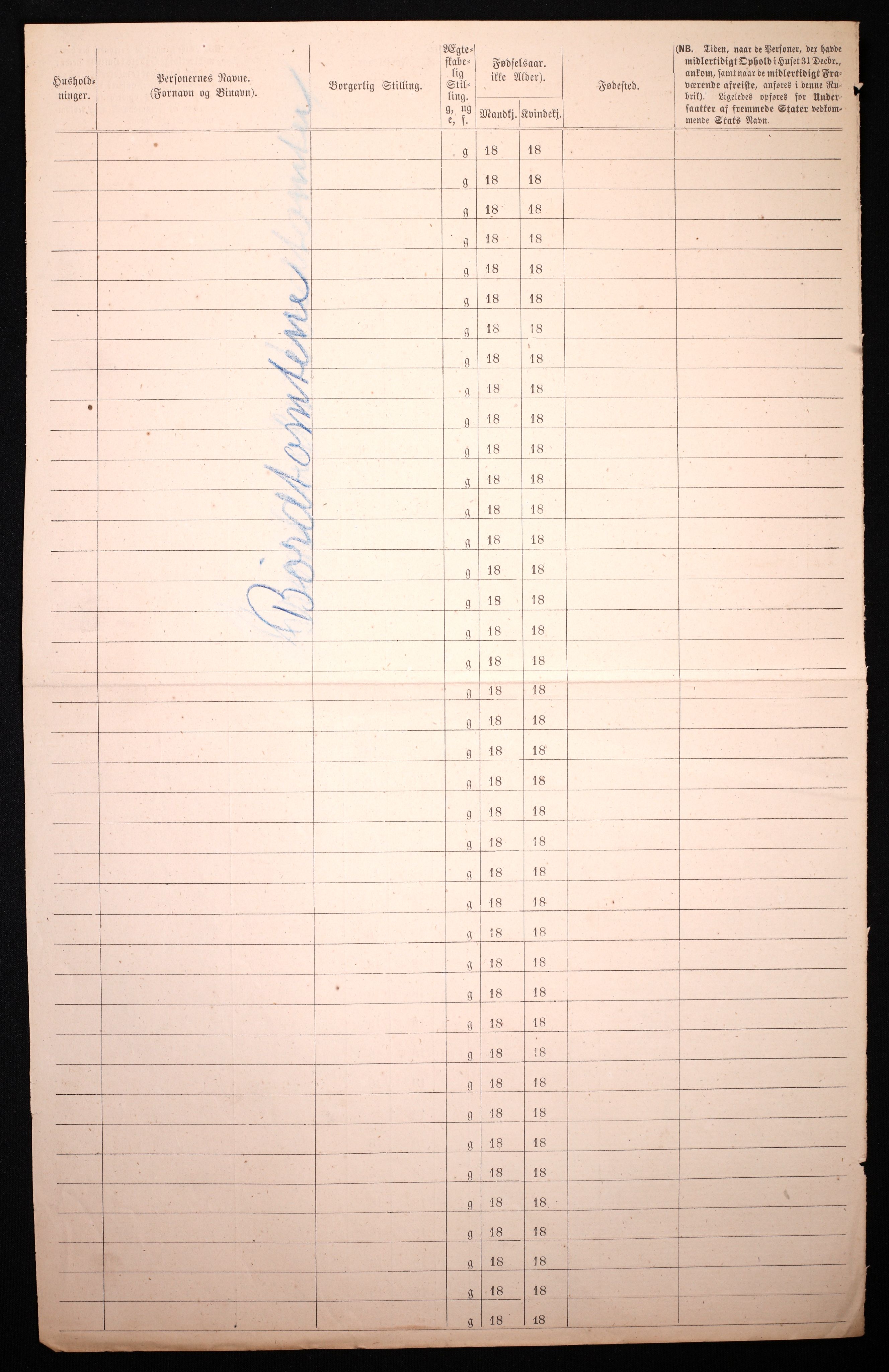 RA, 1870 census for 0301 Kristiania, 1870, p. 430