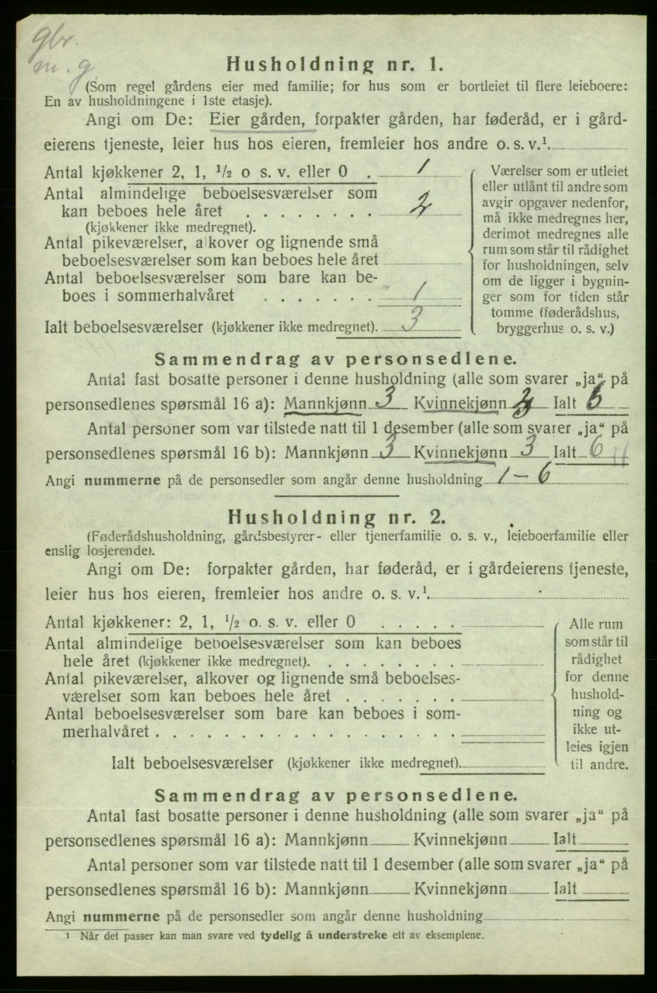 SAB, 1920 census for Skånevik, 1920, p. 1527