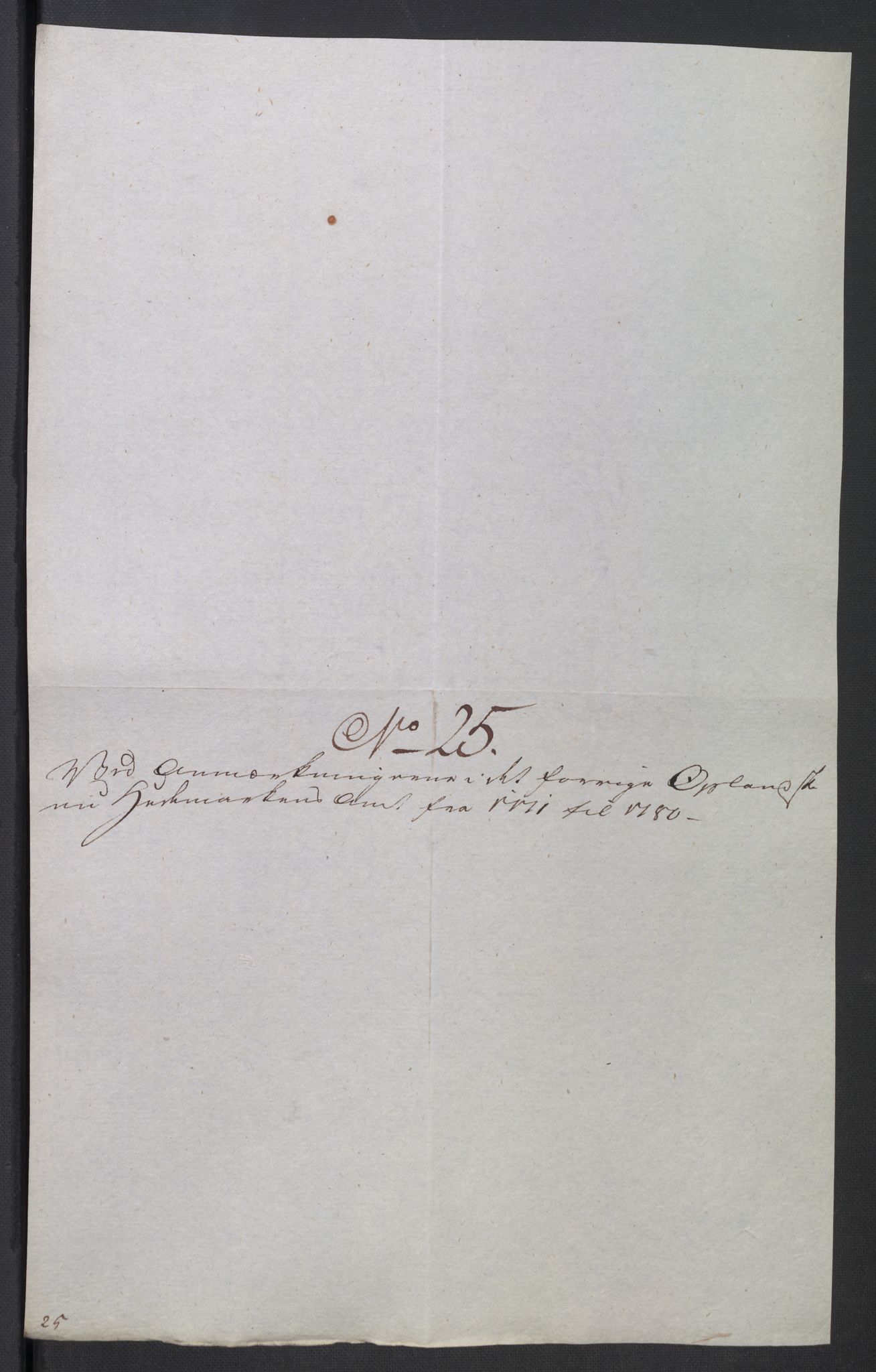 Rentekammeret inntil 1814, Reviderte regnskaper, Mindre regnskaper, AV/RA-EA-4068/Rb/L0014: Opplands amt, 1771-1779, p. 725