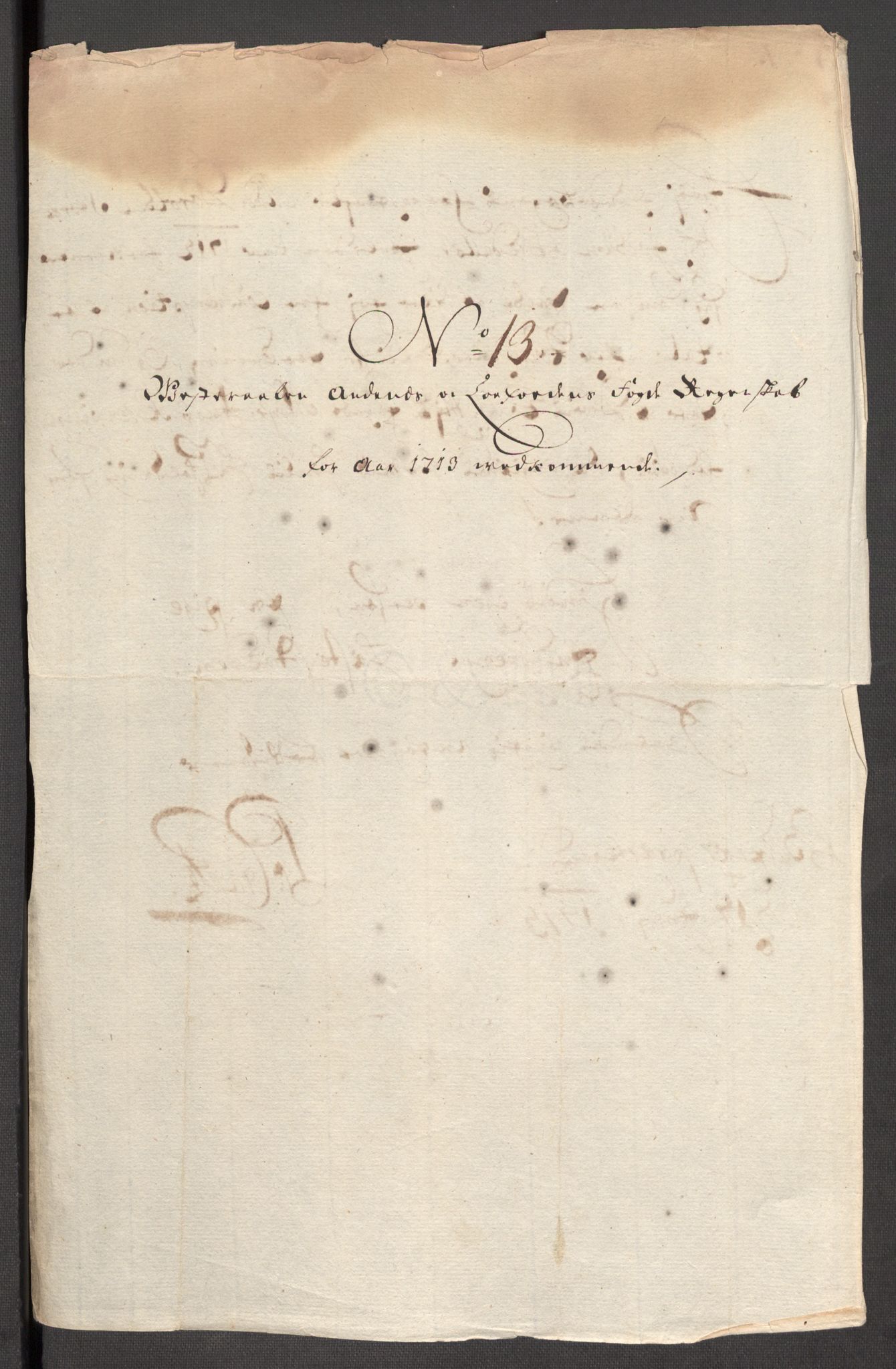 Rentekammeret inntil 1814, Reviderte regnskaper, Fogderegnskap, AV/RA-EA-4092/R67/L4679: Fogderegnskap Vesterålen, Andenes og Lofoten, 1711-1713, p. 167