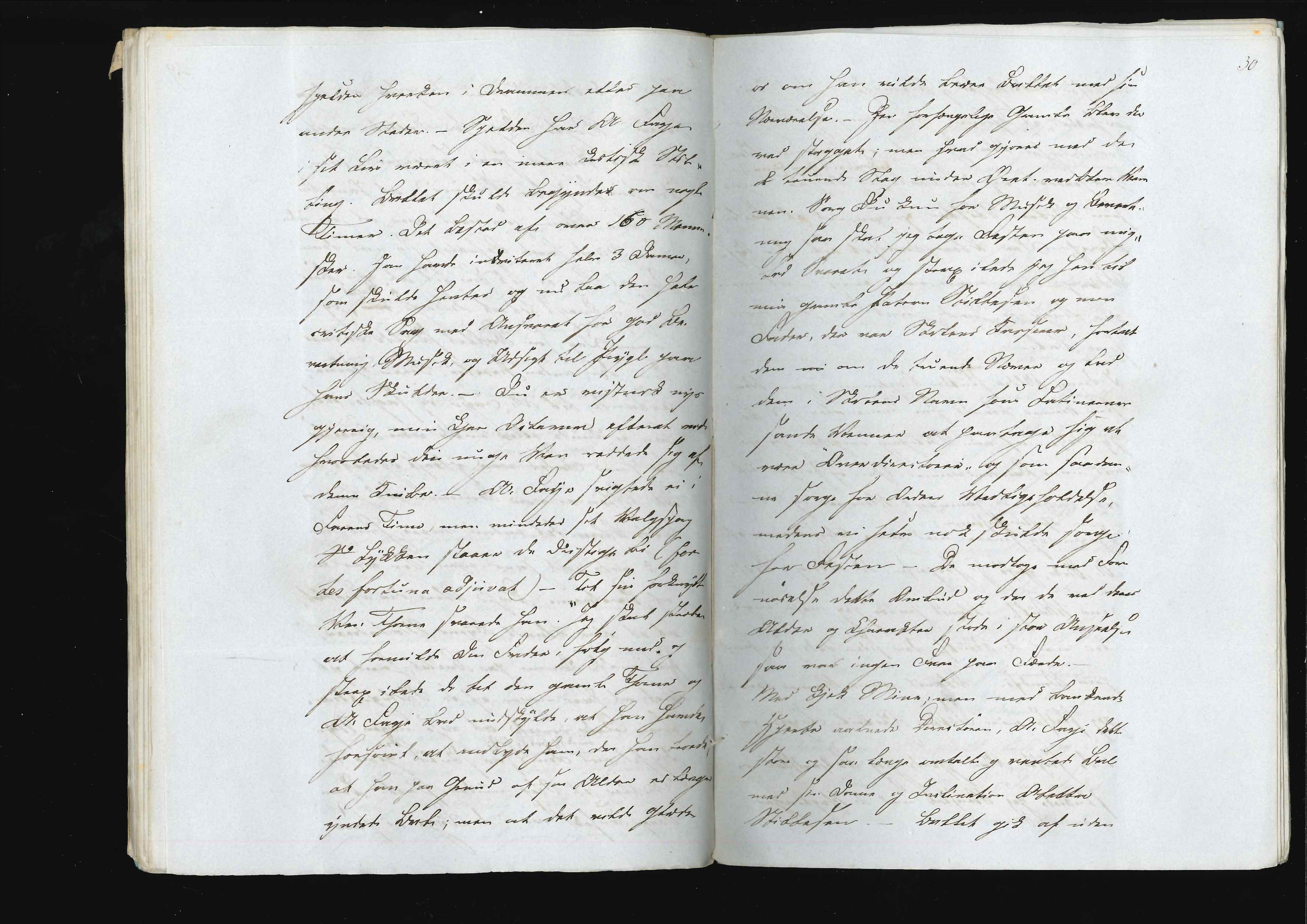Faye, Andreas, AAKS/PA-1936b/1/F/L0002/0001: Memoarer og dagbøker / II 1: Andreas Faye, Brudstykker af Andreas Fayes Levnet; Barndoms Minder, 1809-1825, p. 30