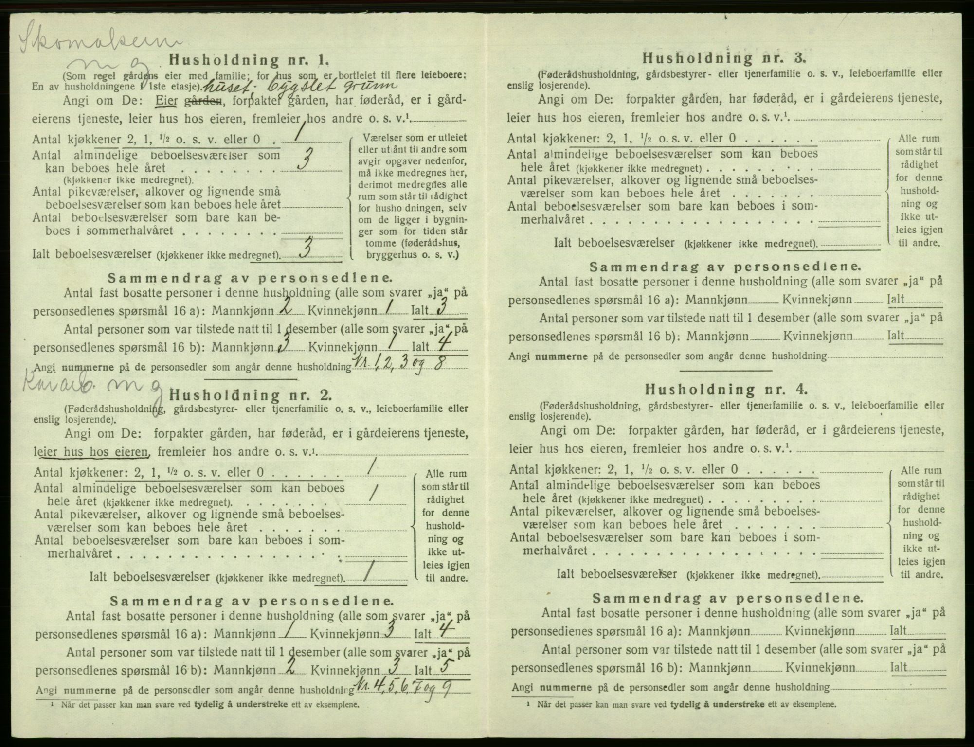 SAB, 1920 census for Laksevåg, 1920, p. 1730