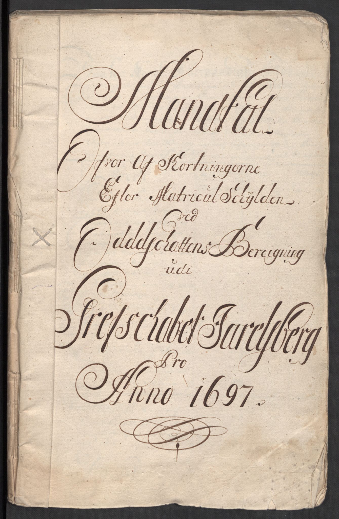 Rentekammeret inntil 1814, Reviderte regnskaper, Fogderegnskap, RA/EA-4092/R32/L1868: Fogderegnskap Jarlsberg grevskap, 1697-1699, p. 72