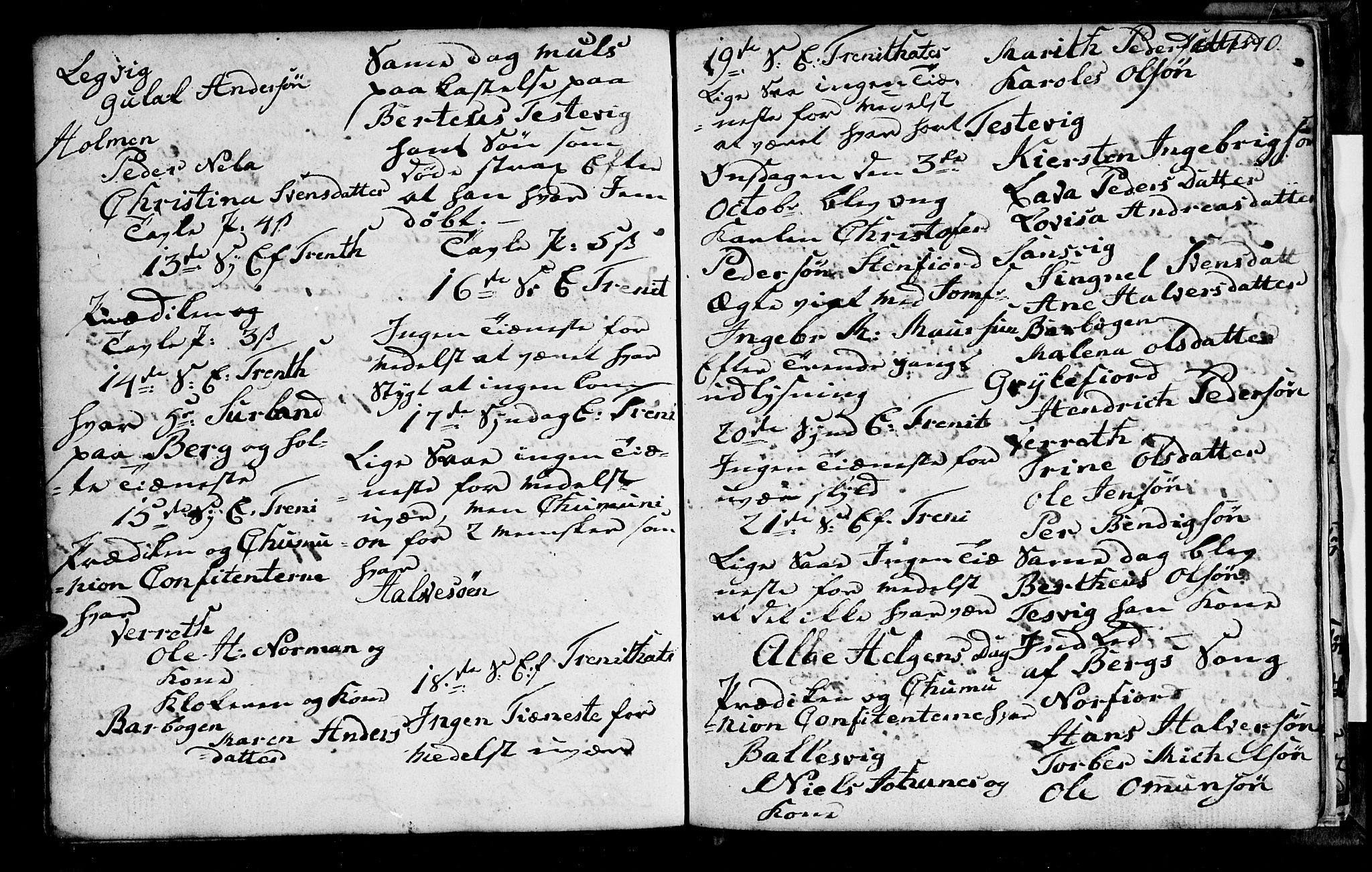 Berg sokneprestkontor, AV/SATØ-S-1318/G/Ga/Gab/L0010klokker: Parish register (copy) no. 10, 1783-1811, p. 170