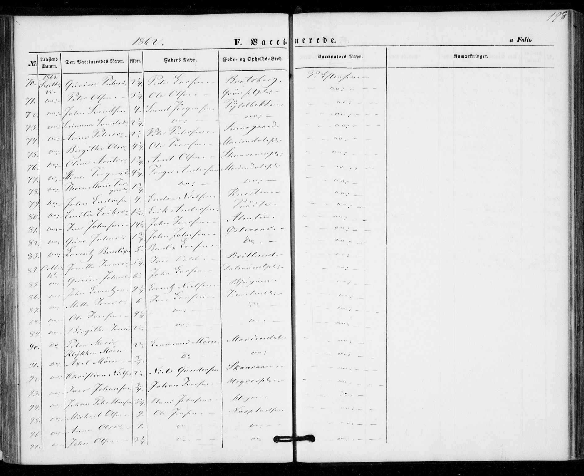 Ministerialprotokoller, klokkerbøker og fødselsregistre - Nord-Trøndelag, SAT/A-1458/703/L0028: Parish register (official) no. 703A01, 1850-1862, p. 198