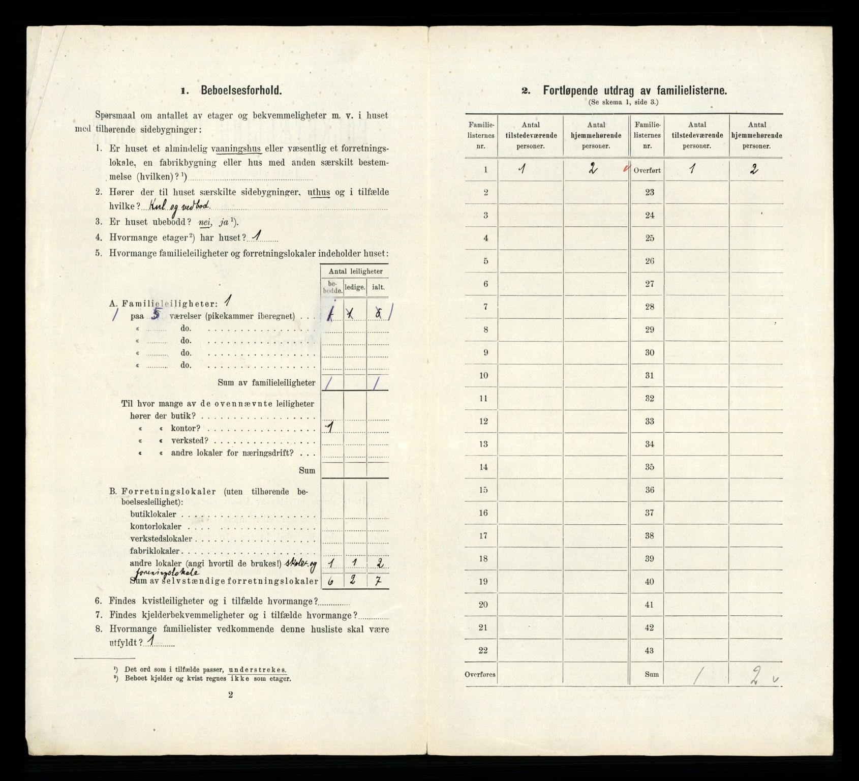 RA, 1910 census for Trondheim, 1910, p. 11126