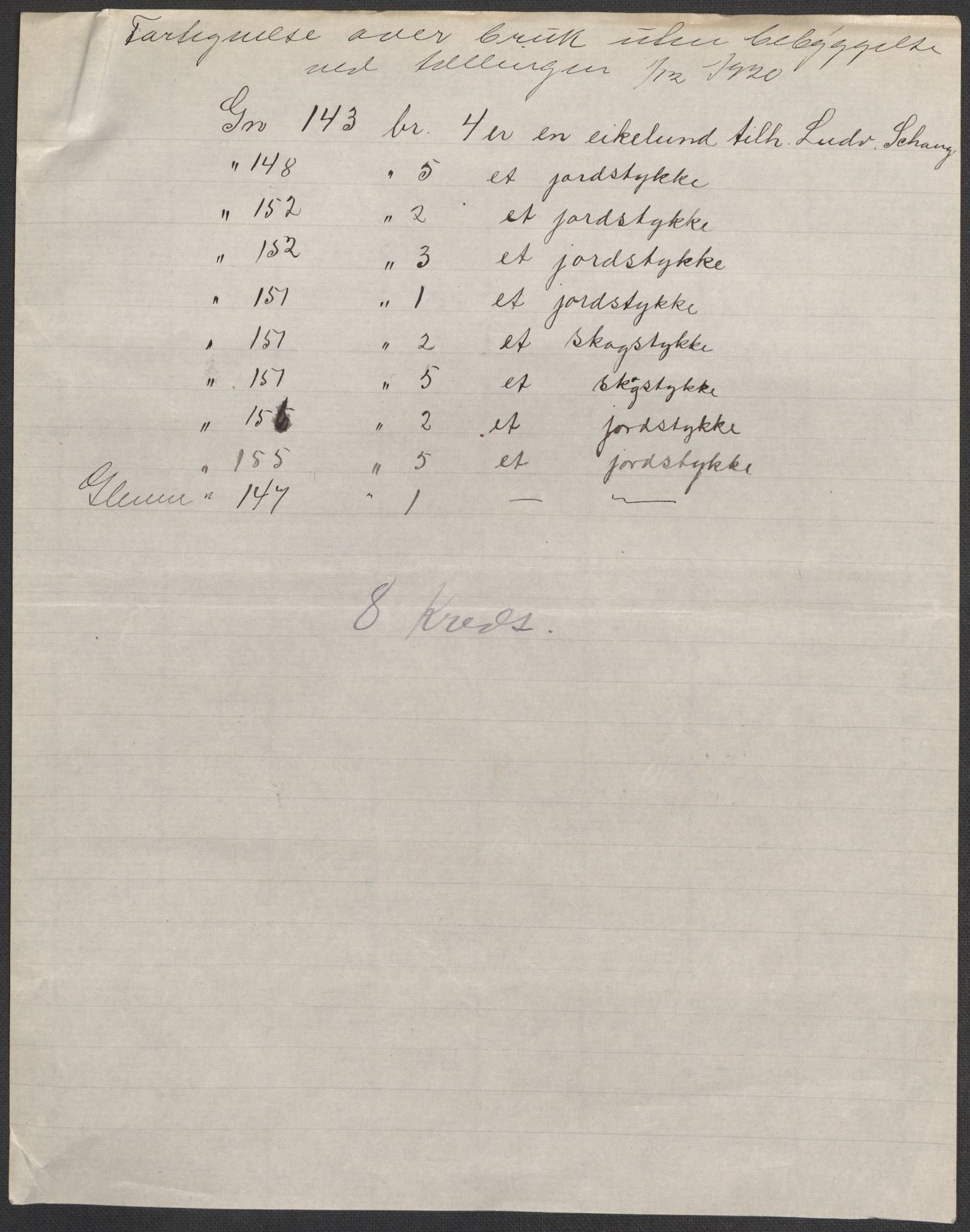 SAKO, 1920 census for Våle, 1920, p. 44