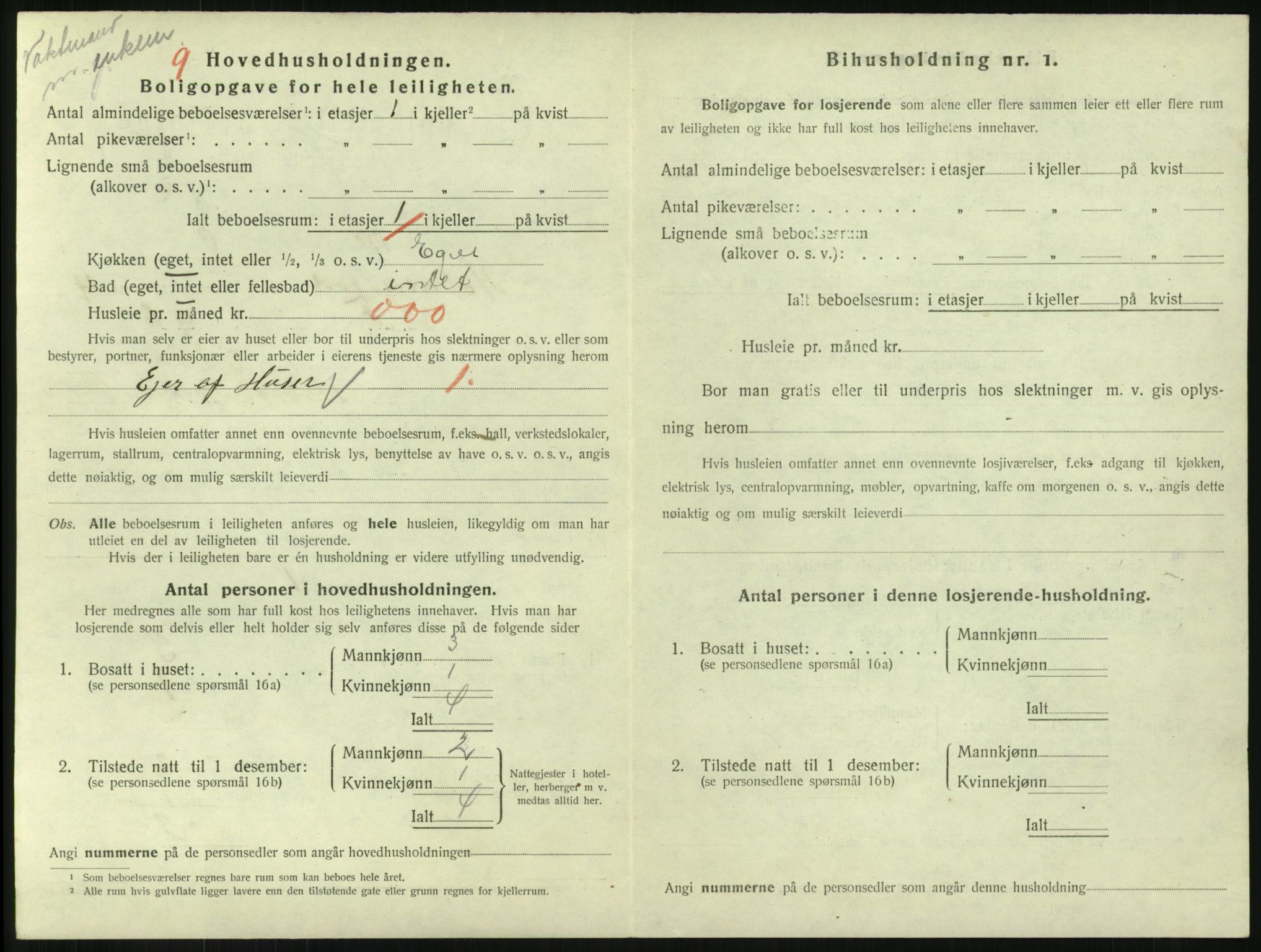 SAKO, 1920 census for Holmestrand, 1920, p. 1459