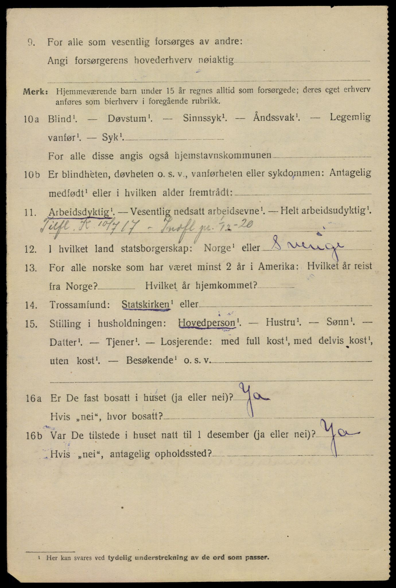 SAO, 1920 census for Kristiania, 1920, p. 152028