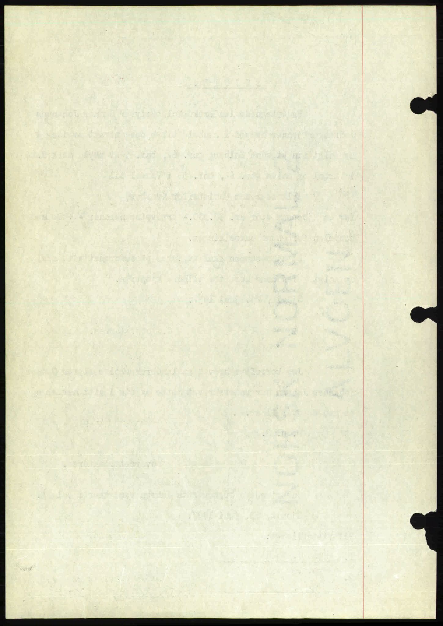 Toten tingrett, SAH/TING-006/H/Hb/Hbc/L0003: Mortgage book no. Hbc-03, 1937-1938, Diary no: : 1646/1937