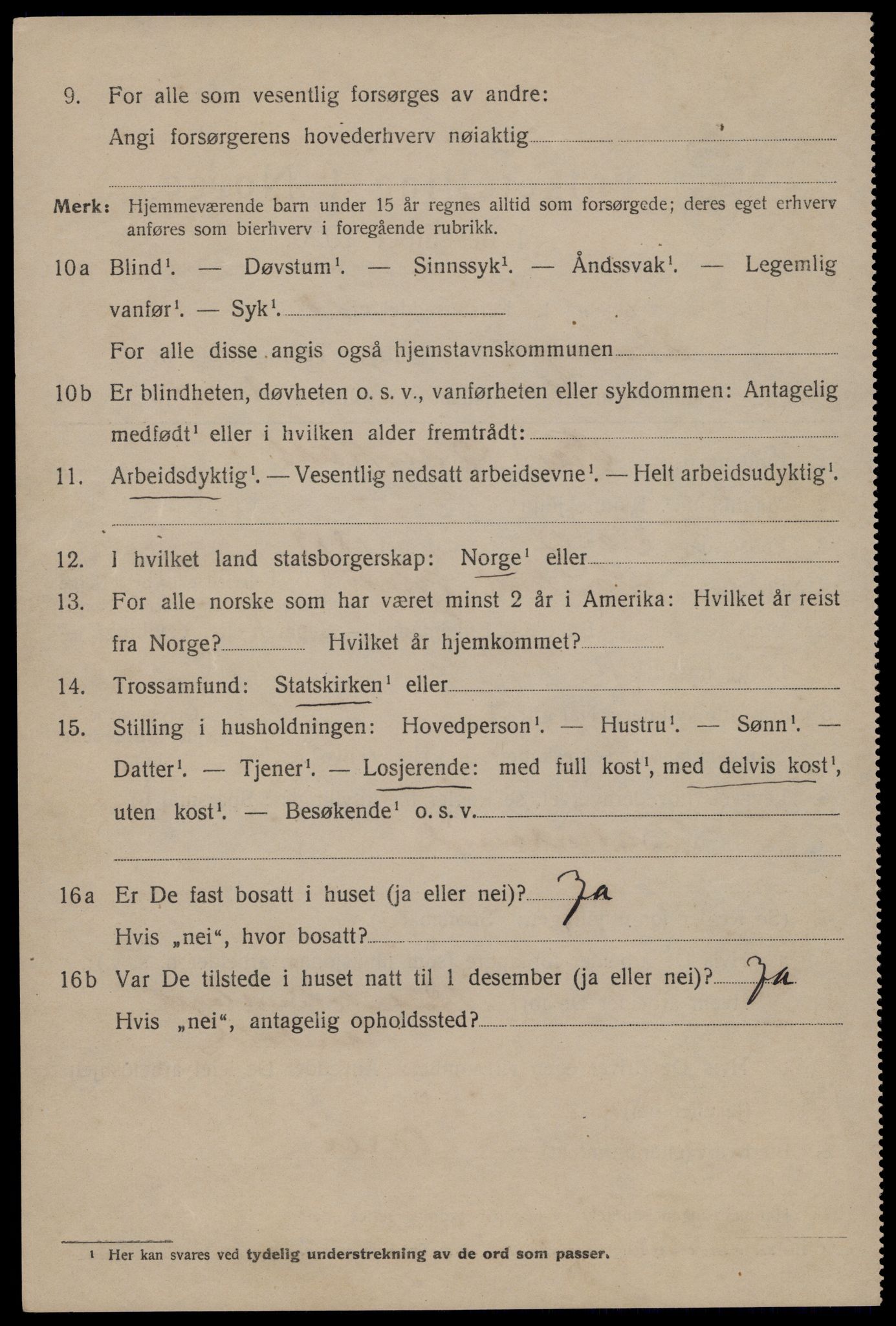 SAST, 1920 census for Stavanger, 1920, p. 49083