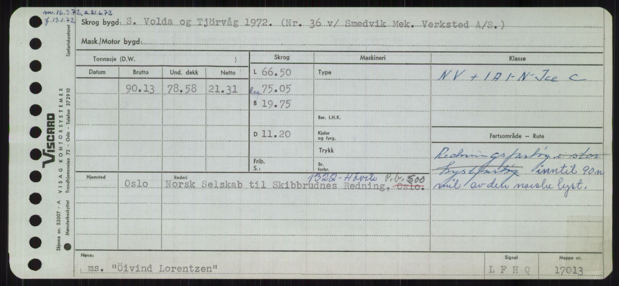 Sjøfartsdirektoratet med forløpere, Skipsmålingen, AV/RA-S-1627/H/Ha/L0006/0002: Fartøy, Sver-Å / Fartøy, U-Å, p. 727