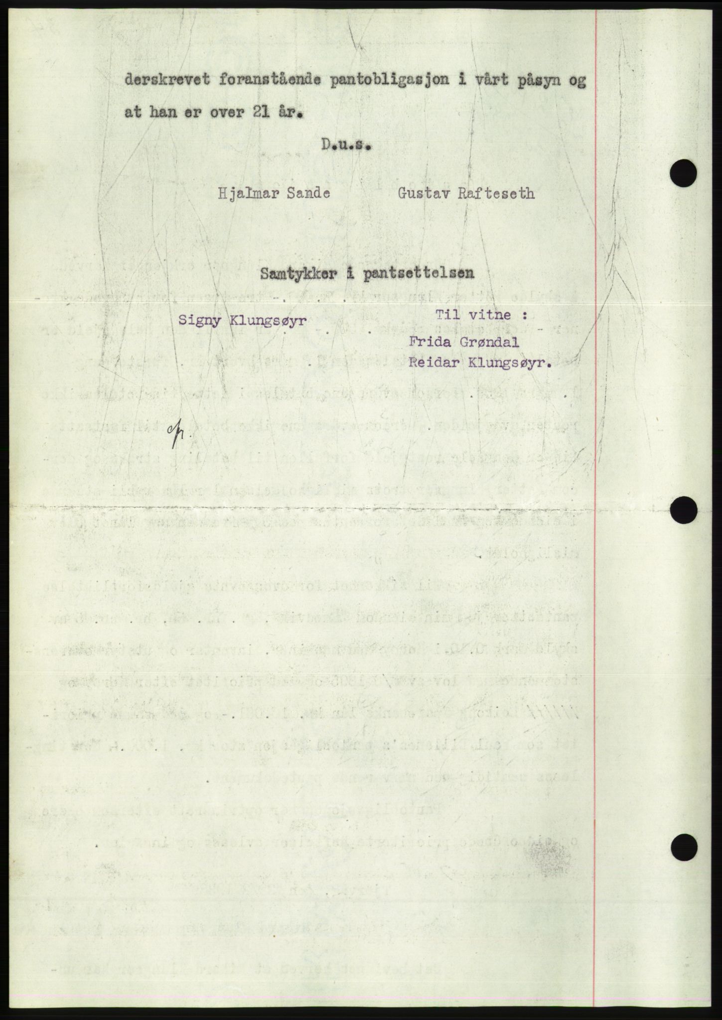 Søre Sunnmøre sorenskriveri, AV/SAT-A-4122/1/2/2C/L0065: Mortgage book no. 59, 1938-1938, Diary no: : 270/1938