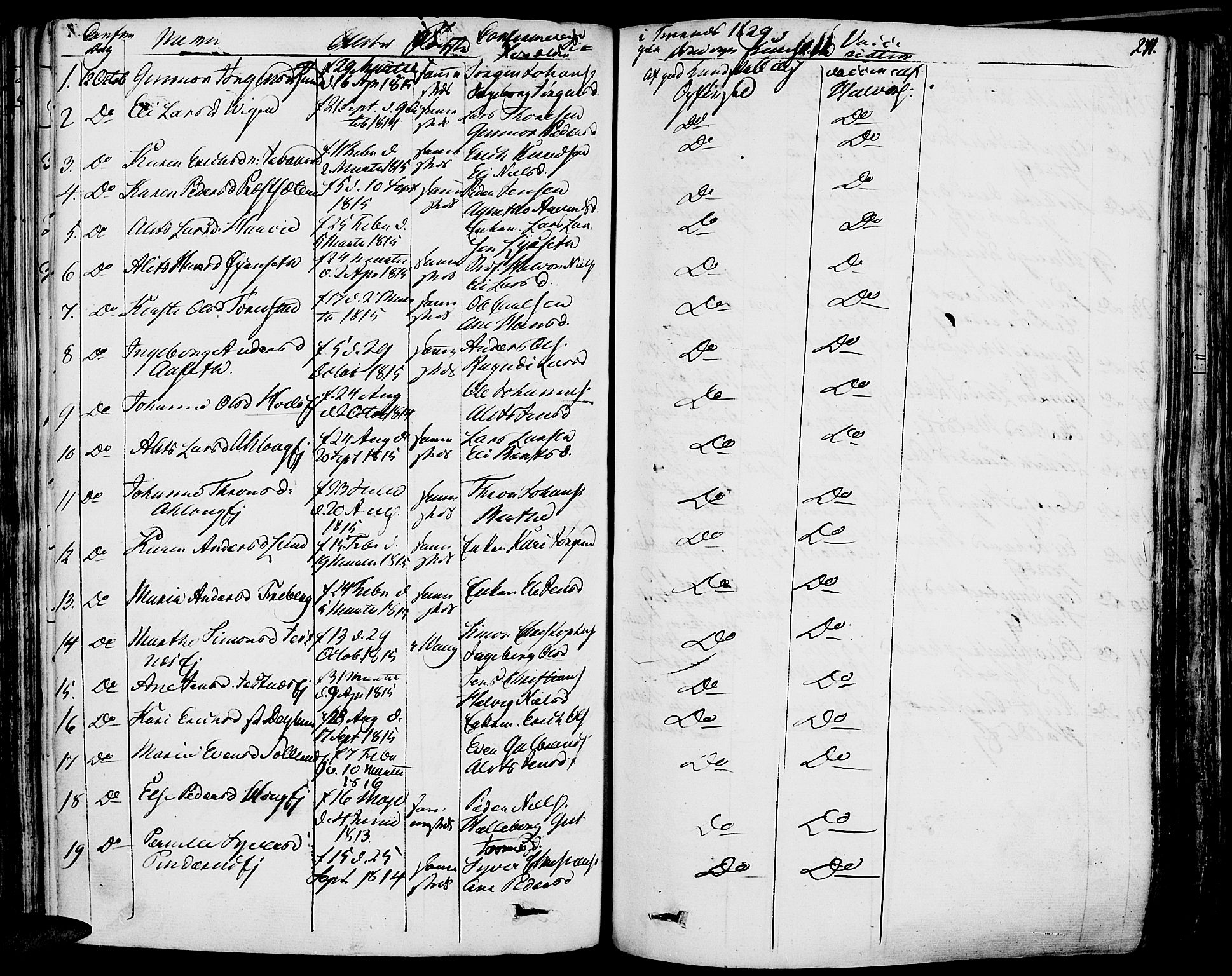 Vang prestekontor, Hedmark, AV/SAH-PREST-008/H/Ha/Haa/L0009: Parish register (official) no. 9, 1826-1841, p. 271