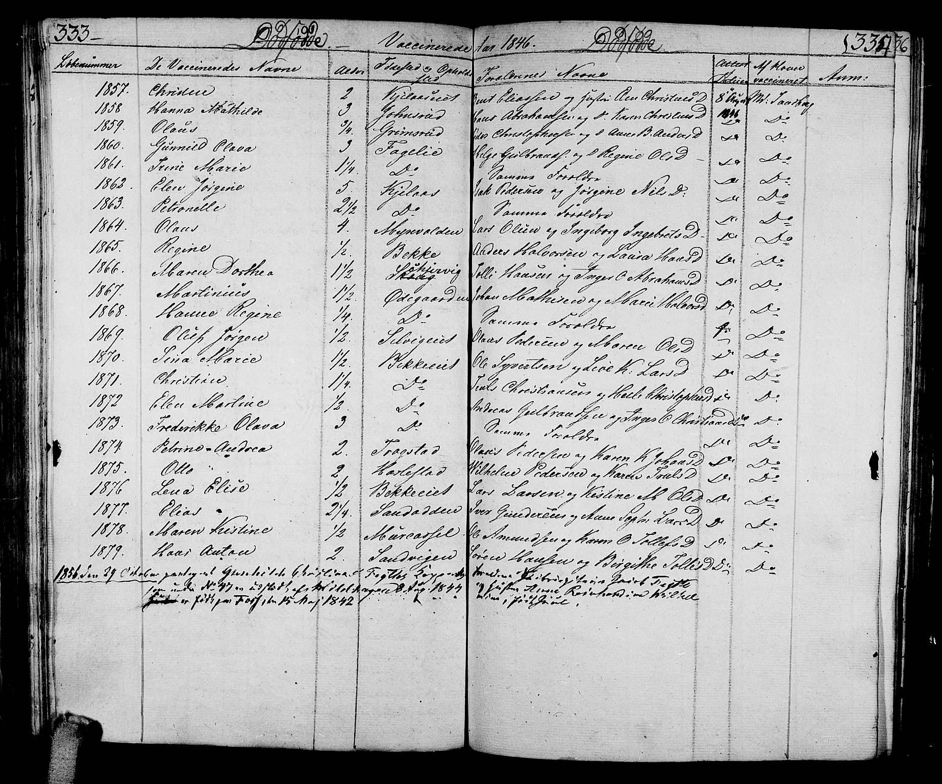 Sande Kirkebøker, SAKO/A-53/F/Fa/L0002: Parish register (official) no. 2, 1804-1814, p. 333-334