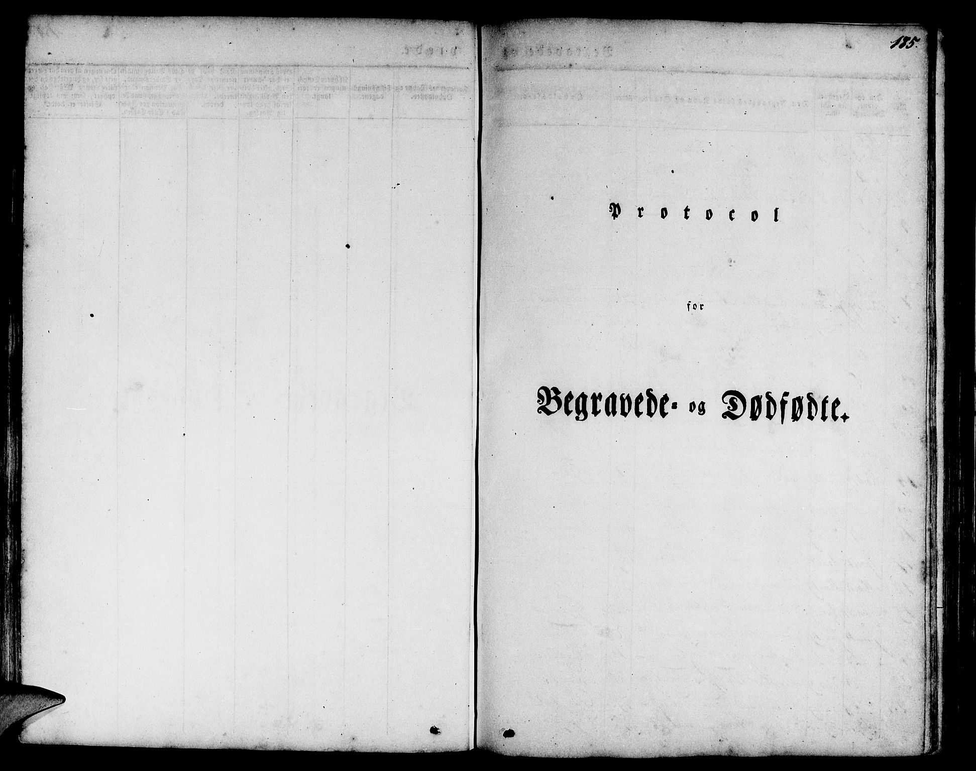 Etne sokneprestembete, SAB/A-75001/H/Haa: Parish register (official) no. A 7, 1831-1847, p. 185