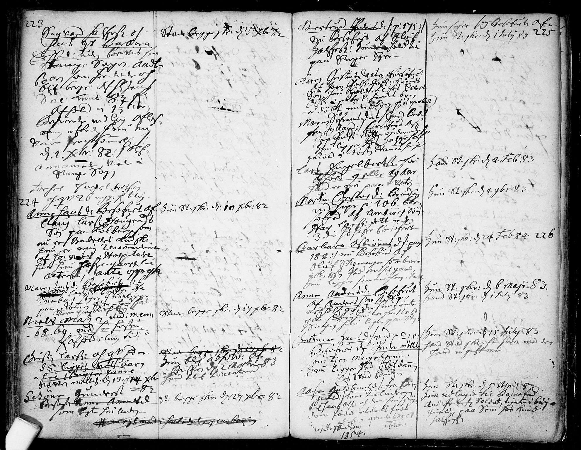 Aker prestekontor kirkebøker, AV/SAO-A-10861/F/L0001: Parish register (official) no. 1, 1656-1688