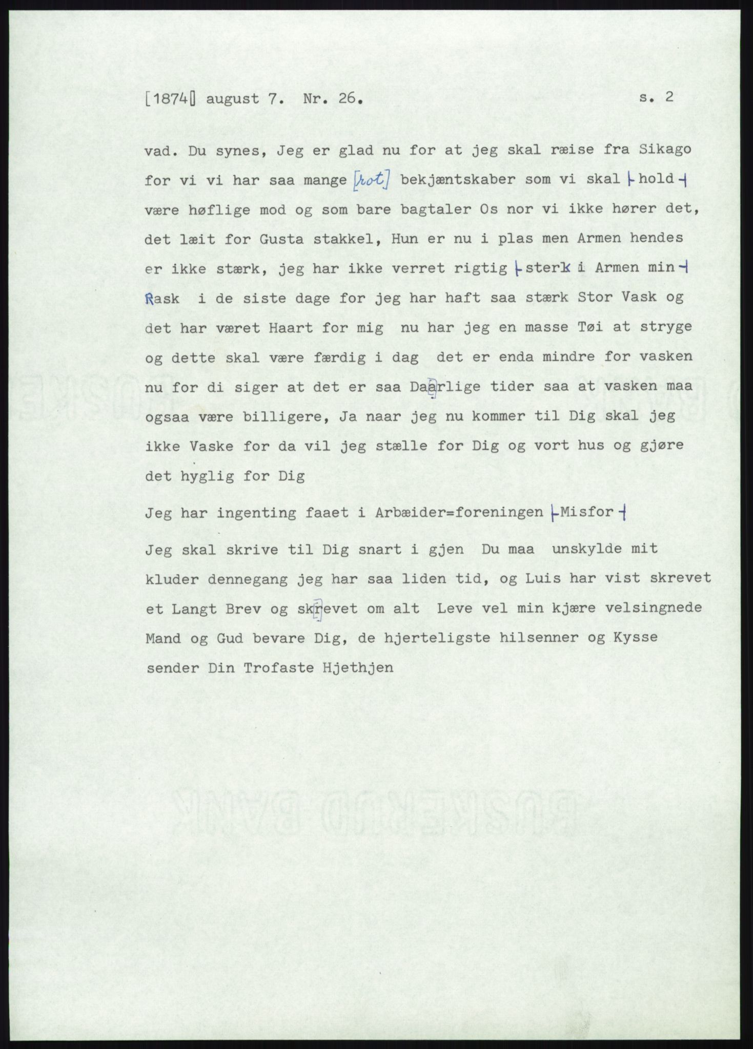 Samlinger til kildeutgivelse, Amerikabrevene, AV/RA-EA-4057/F/L0008: Innlån fra Hedmark: Gamkind - Semmingsen, 1838-1914, p. 275