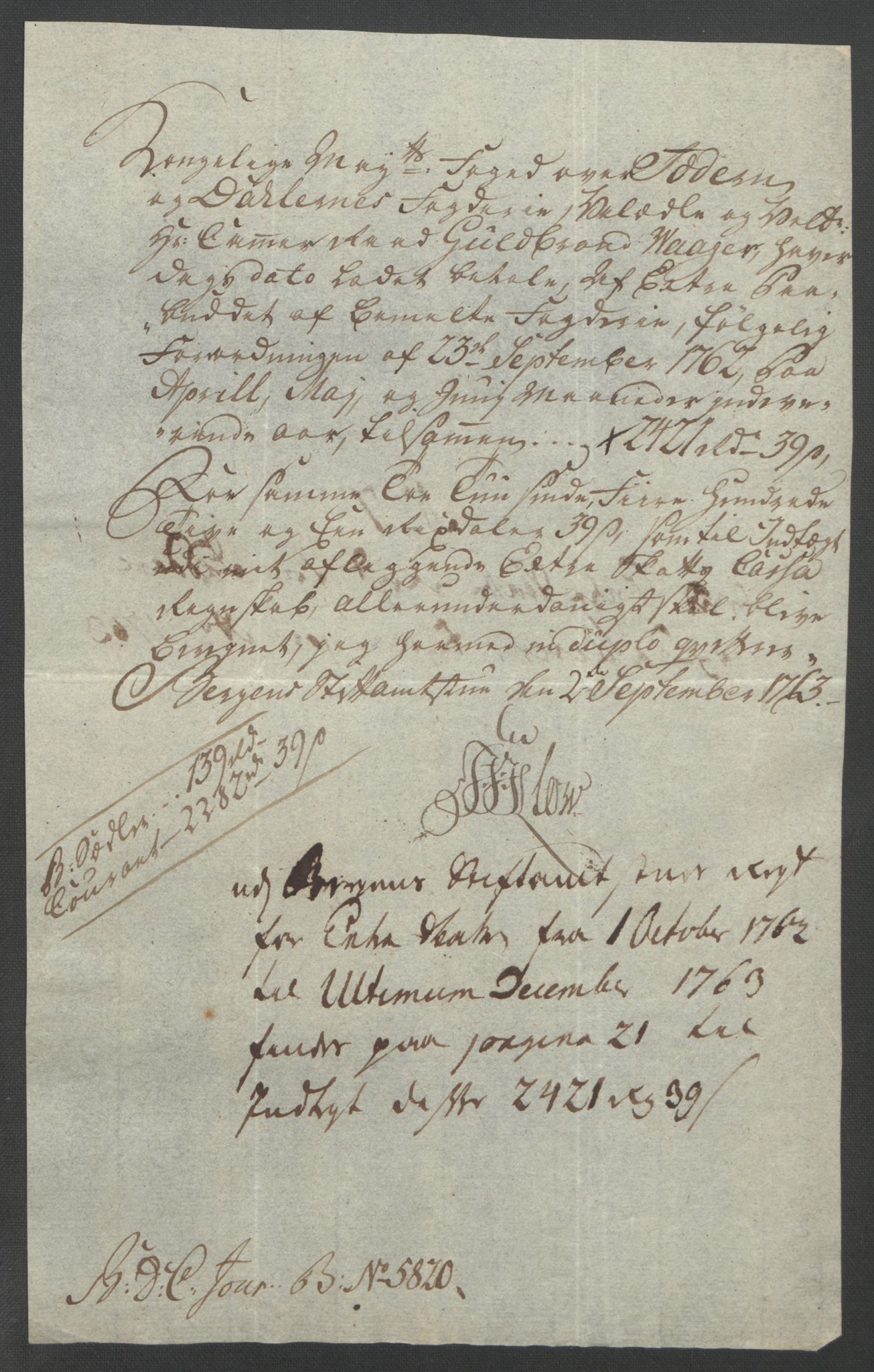 Rentekammeret inntil 1814, Reviderte regnskaper, Fogderegnskap, AV/RA-EA-4092/R46/L2835: Ekstraskatten Jæren og Dalane, 1762-1764, p. 75