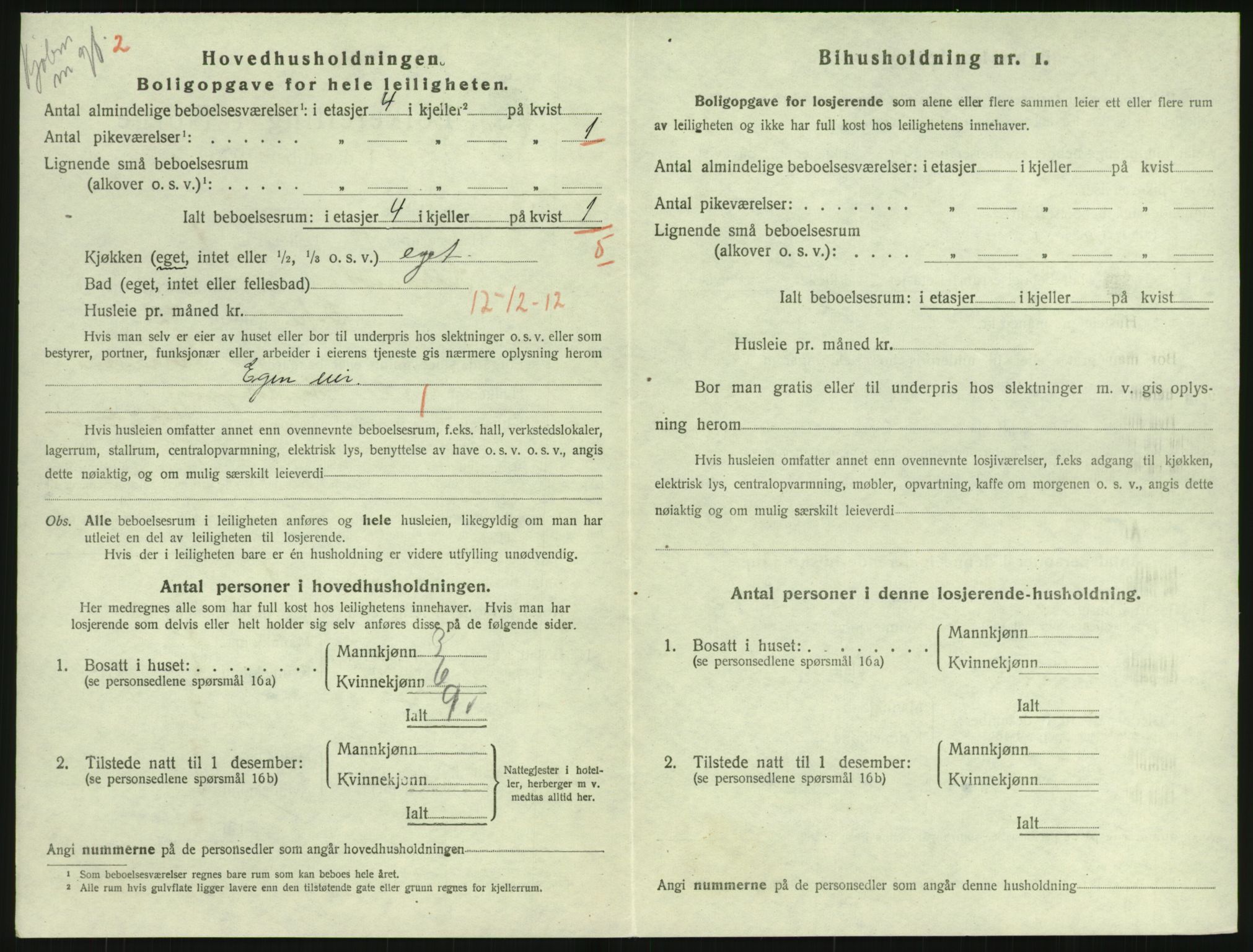 SAK, 1920 census for Lillesand, 1920, p. 690