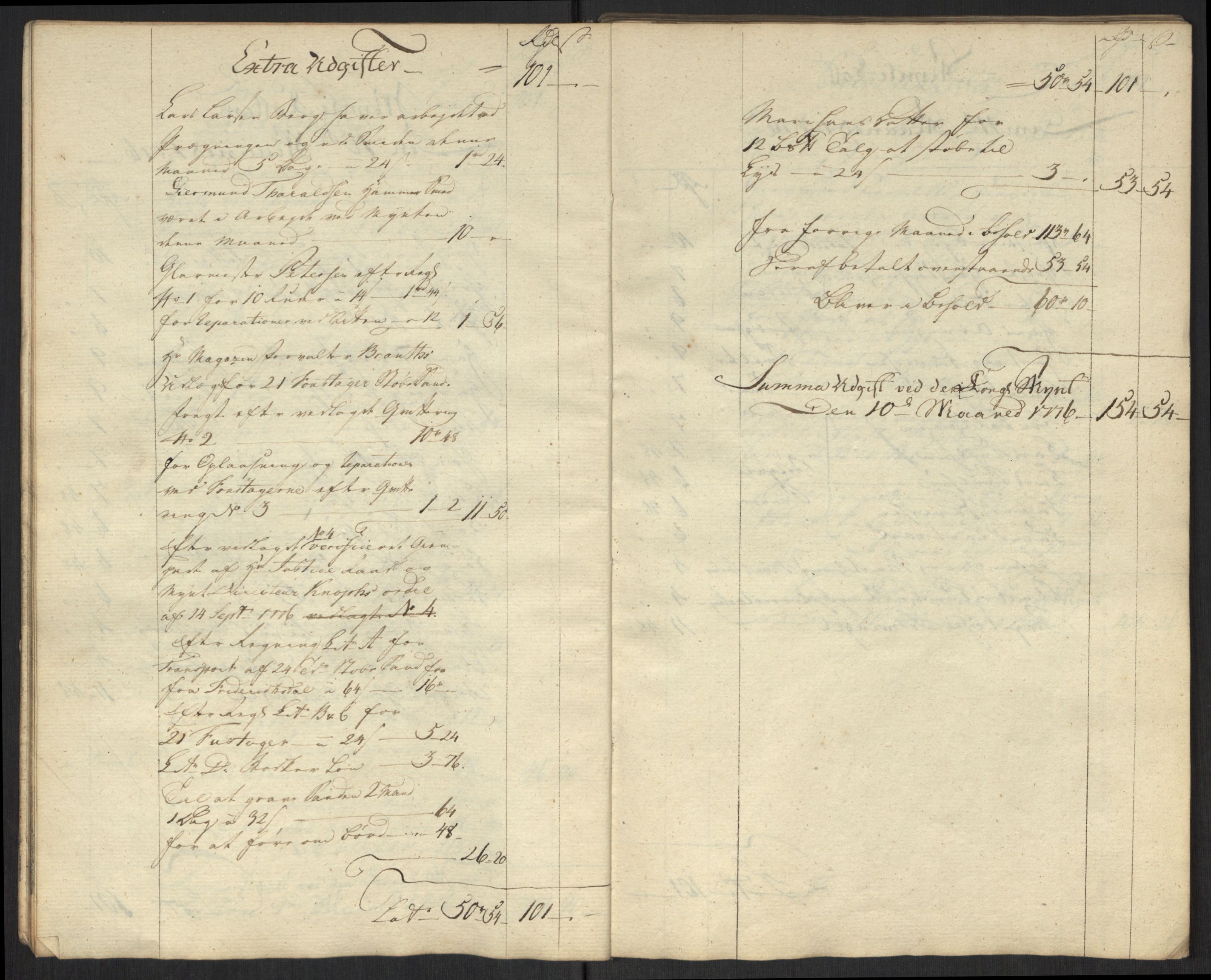 Rentekammeret inntil 1814, Realistisk ordnet avdeling, AV/RA-EA-4070/Oa/L0010: [Y8]: Regninger for Kongsbergs mynt., 1760-1805, p. 158